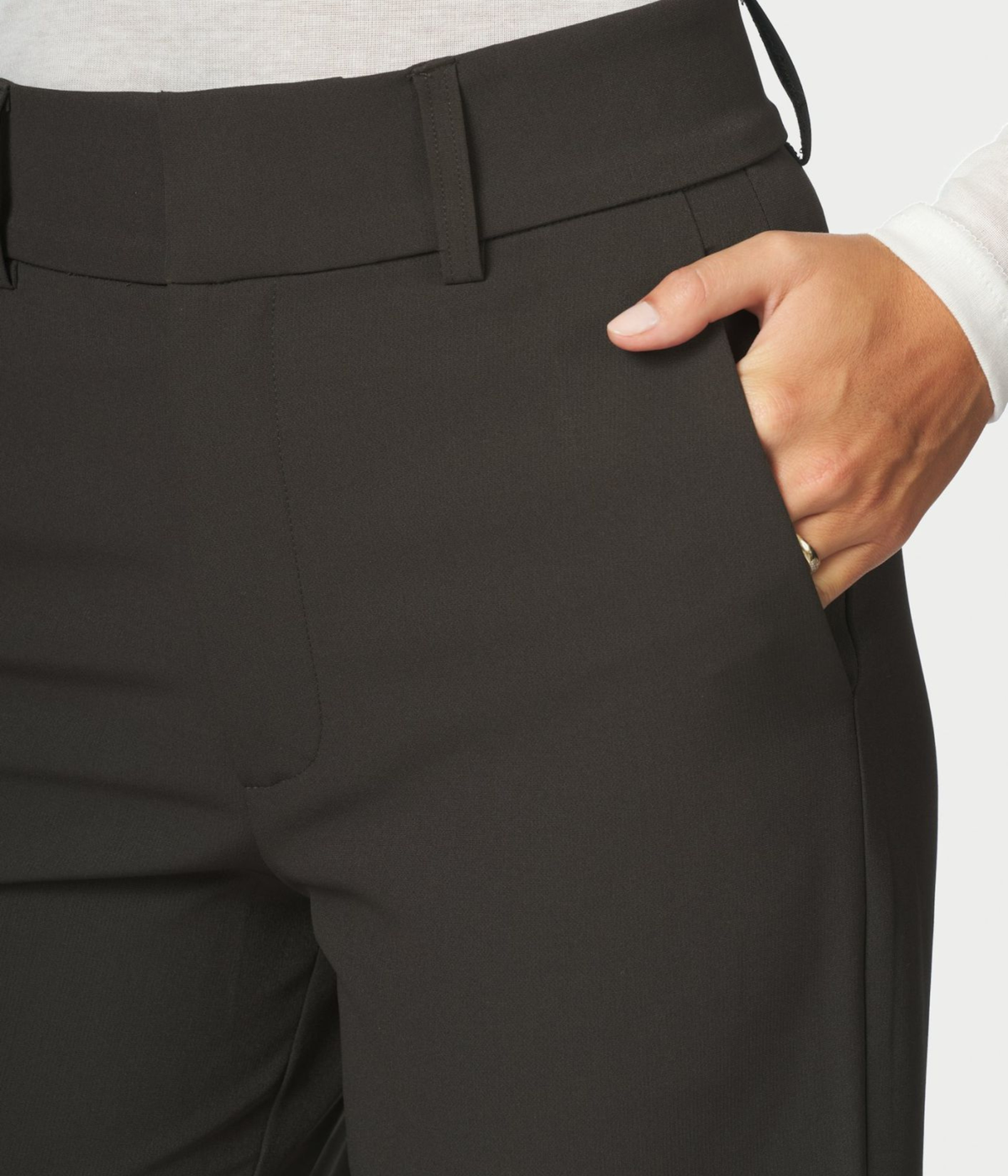 Nathalie Suit Pants (DARK BROWN)