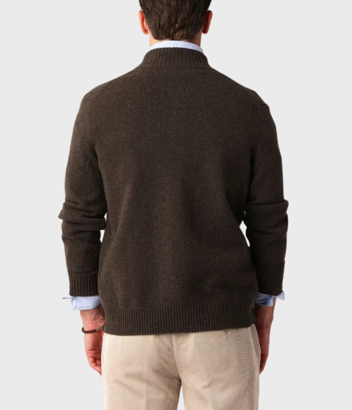 Pocket Cardigan. (Chocolate)