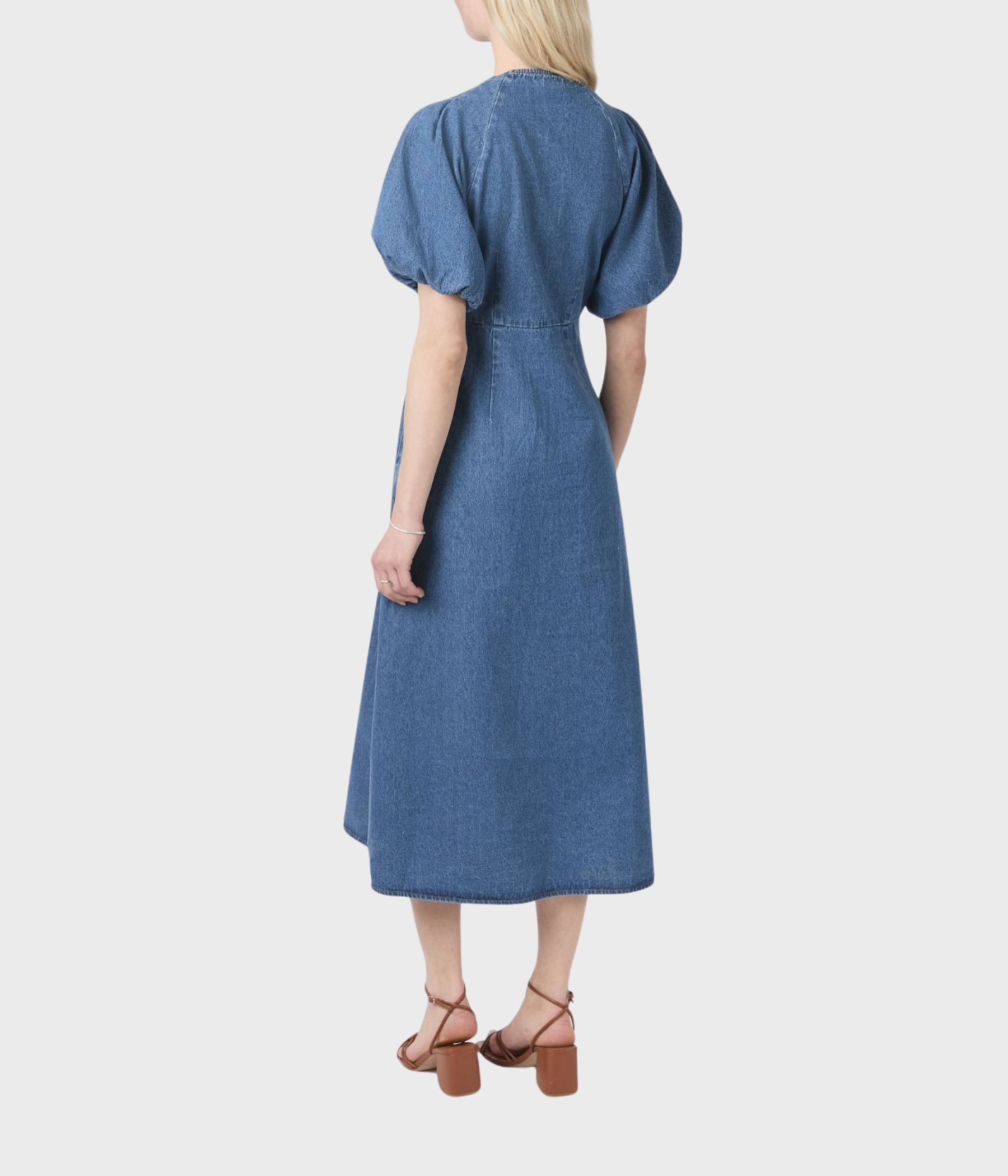 Illana Denim Dress (140 Blue)