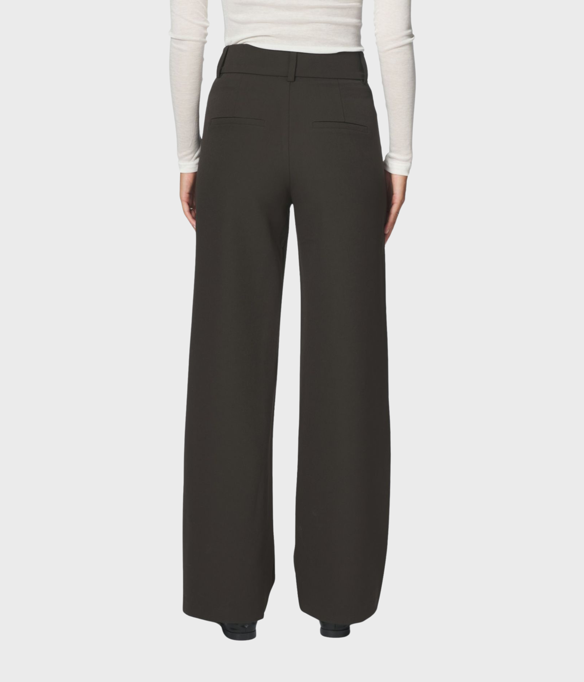 Nathalie Suit Pants (DARK BROWN)