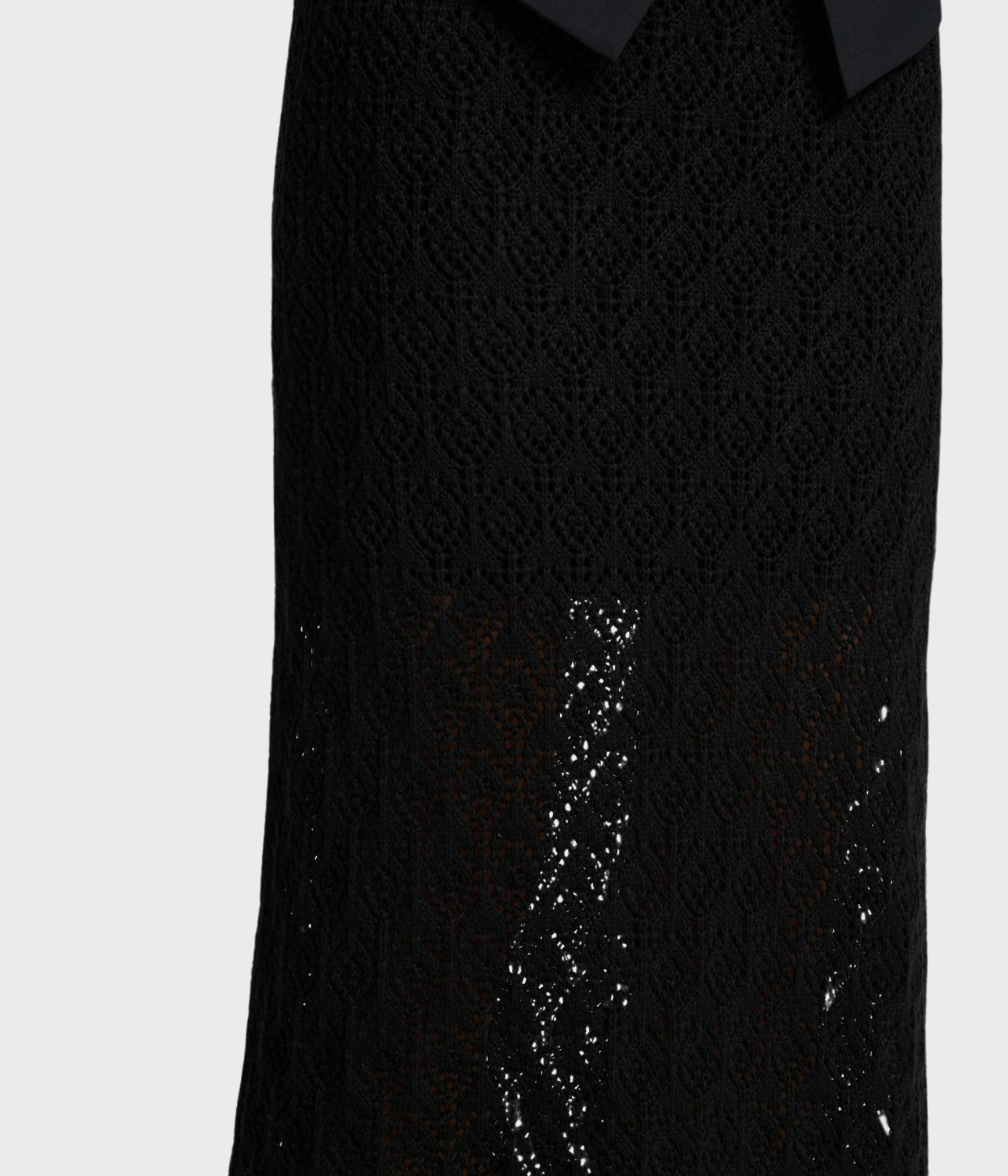 SLFNIVA HW KNIT SKIRT (Black)
