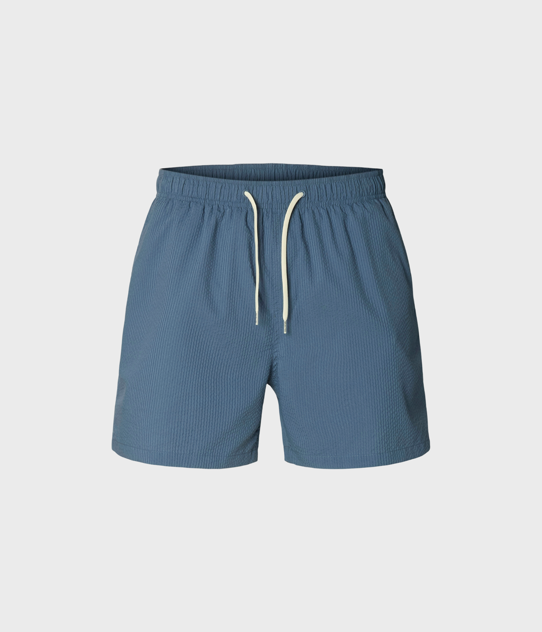 SLHCOOPER-SEERSUCKER SWIMSHORTS (Blue Mirage) - D.O. Design Only