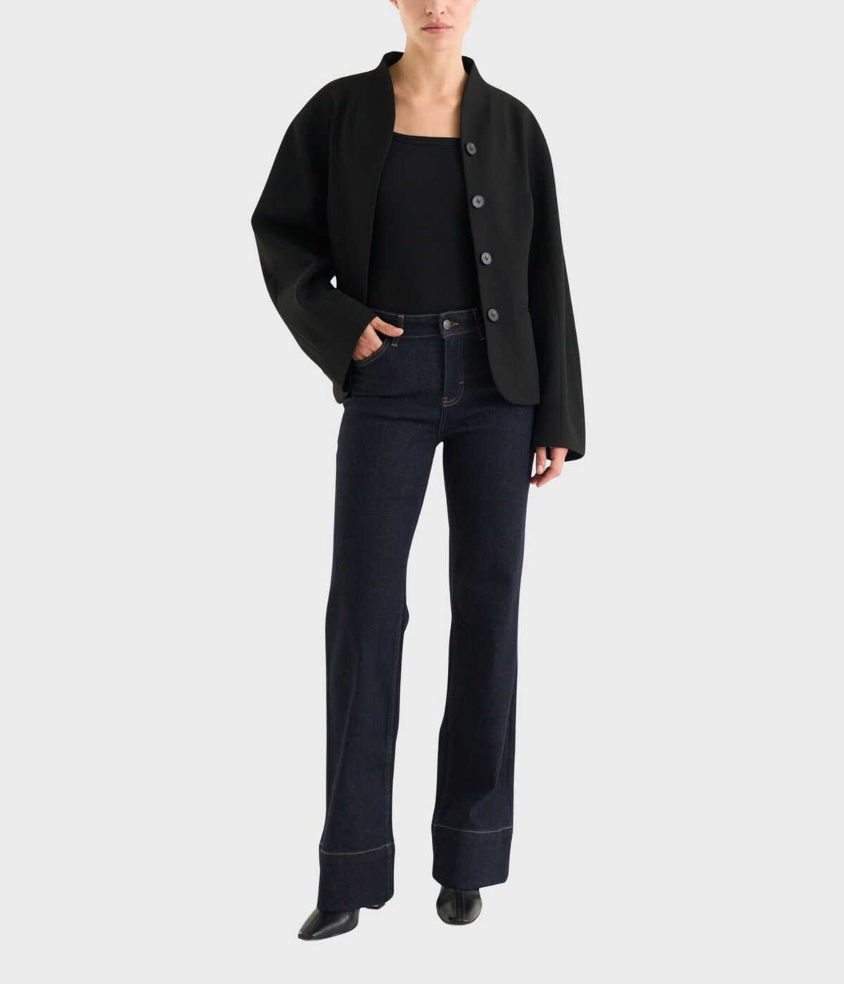 Nora Jeans (Raw Blue)