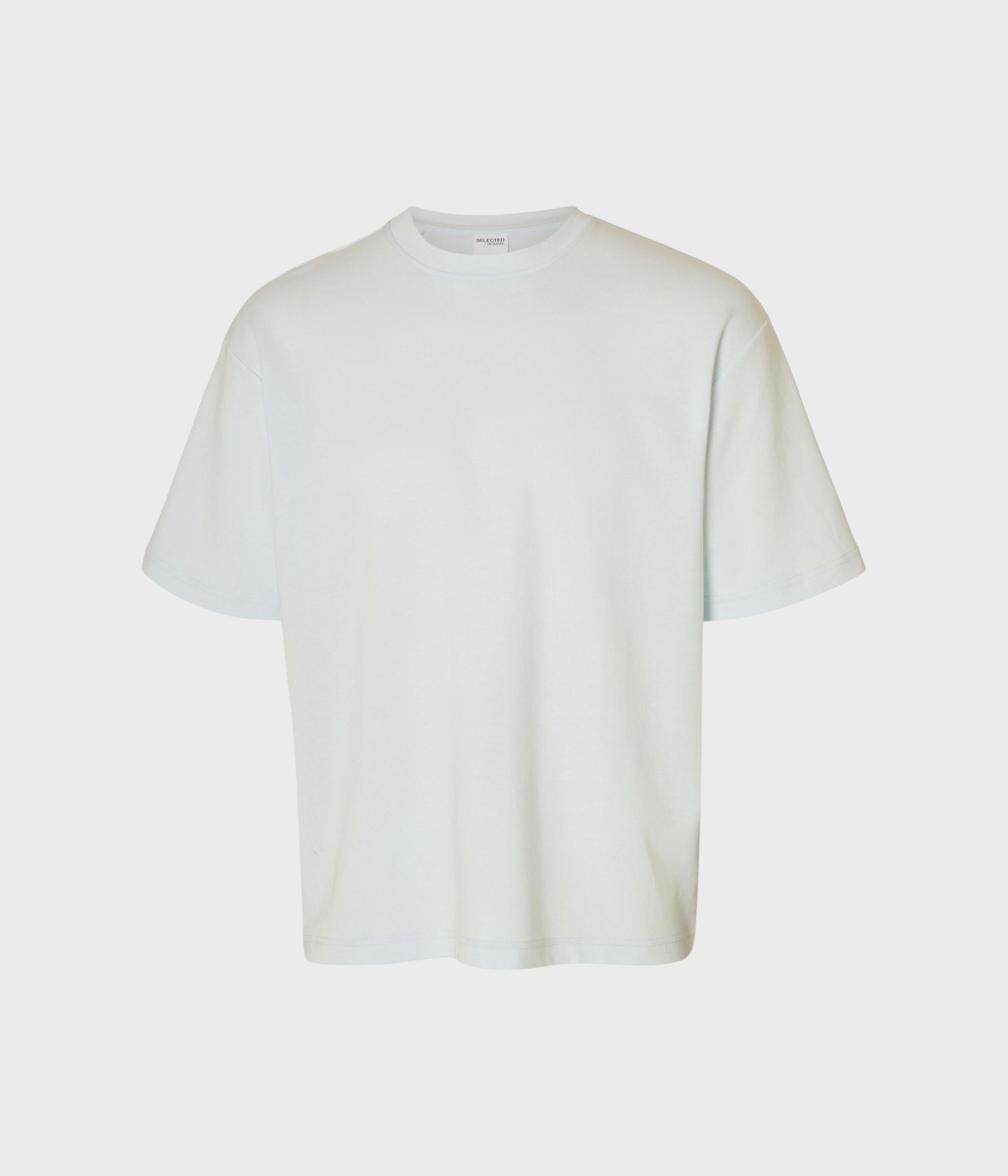 SLHLOOSEOSCAR SS O-NECK TEE NOOS (Ice Melt)
