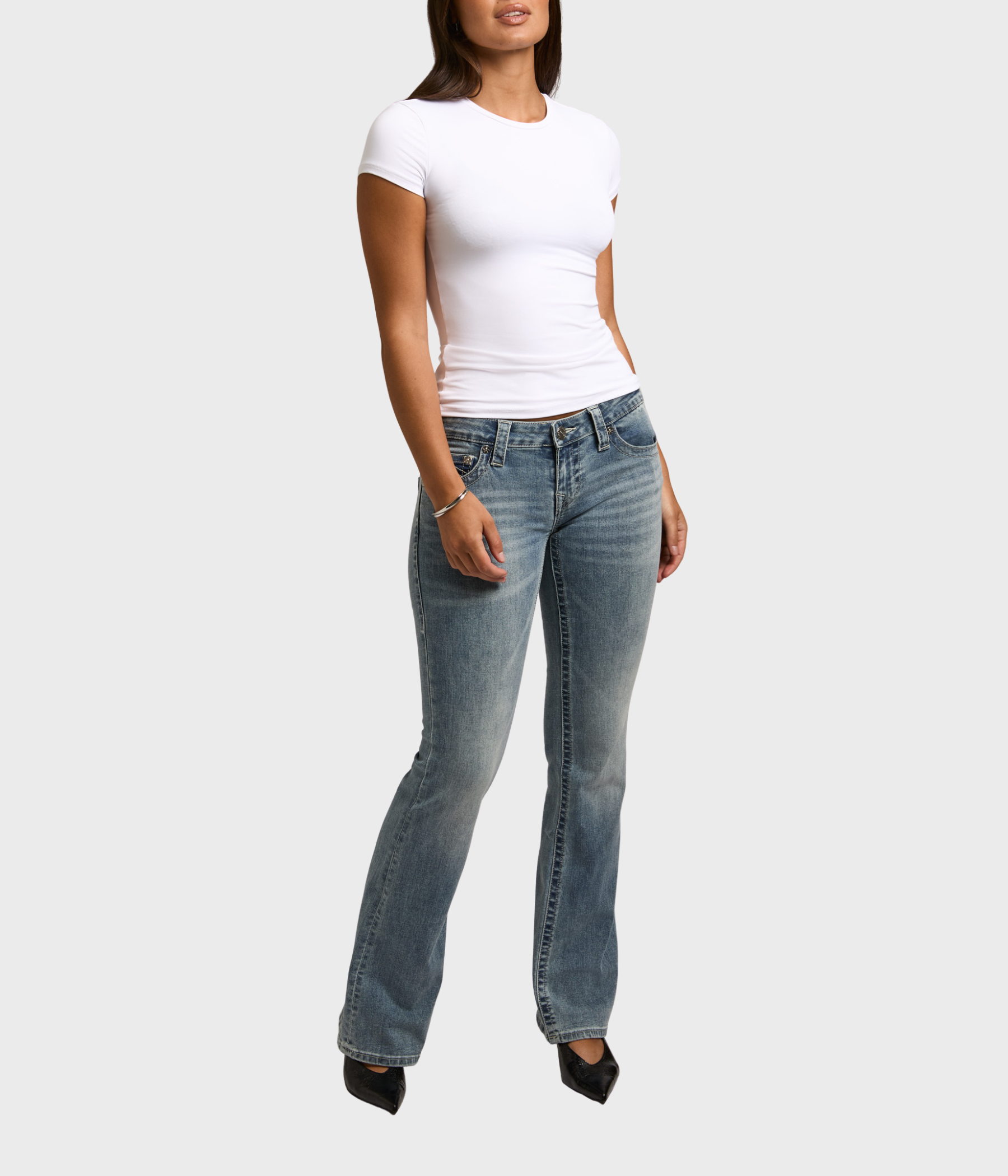 Becca Low Rise Bootcut_ (PEAKSPOT)