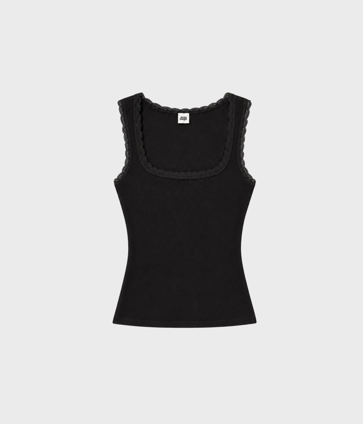 Holly Lace Singlet (Black)