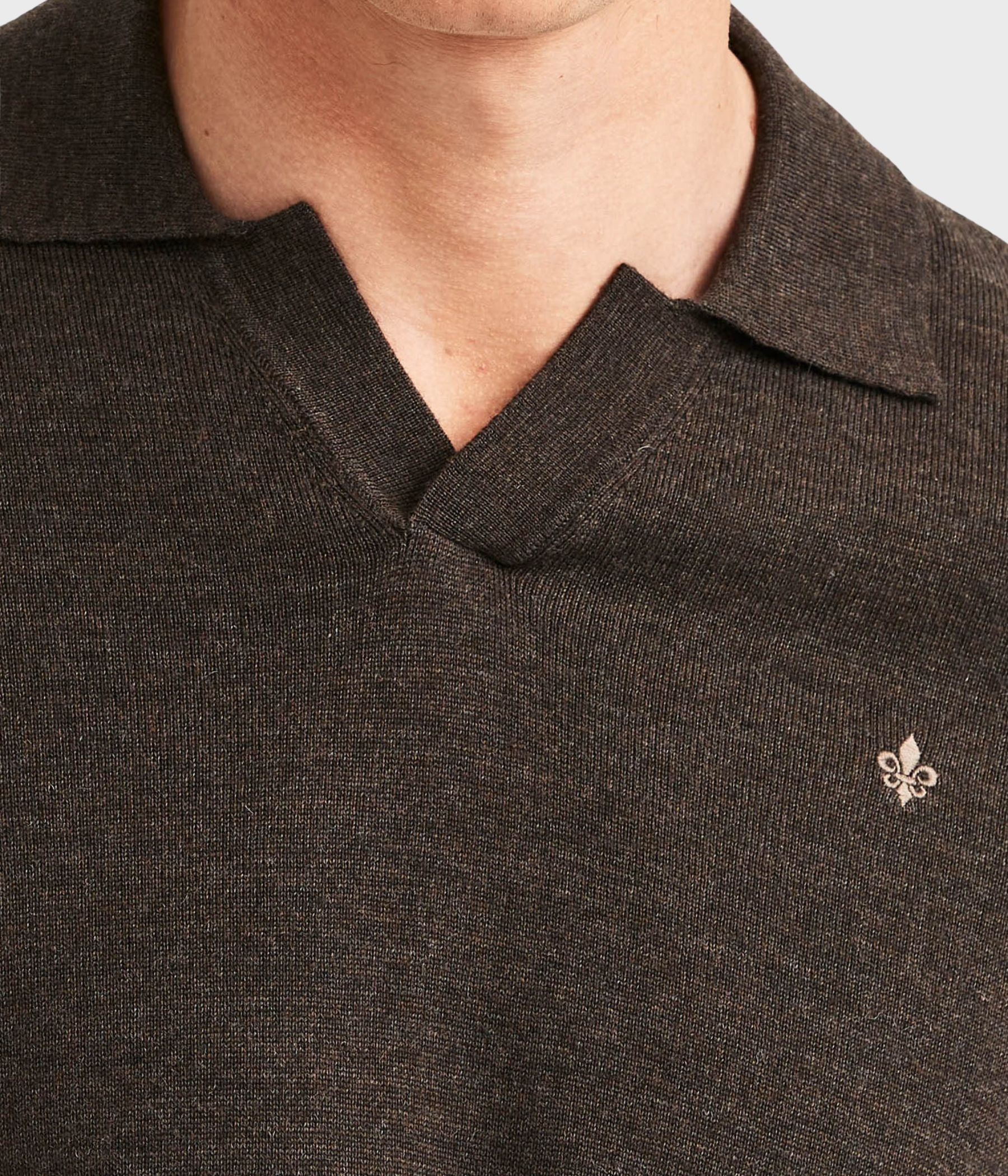 Merino Resort Polo (88 Brown)