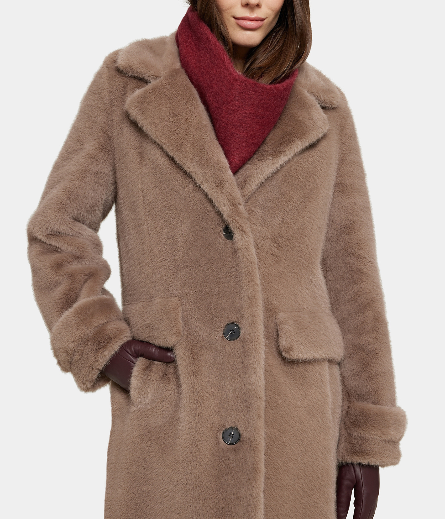 Charlene Coat (11200 Light Taupe)