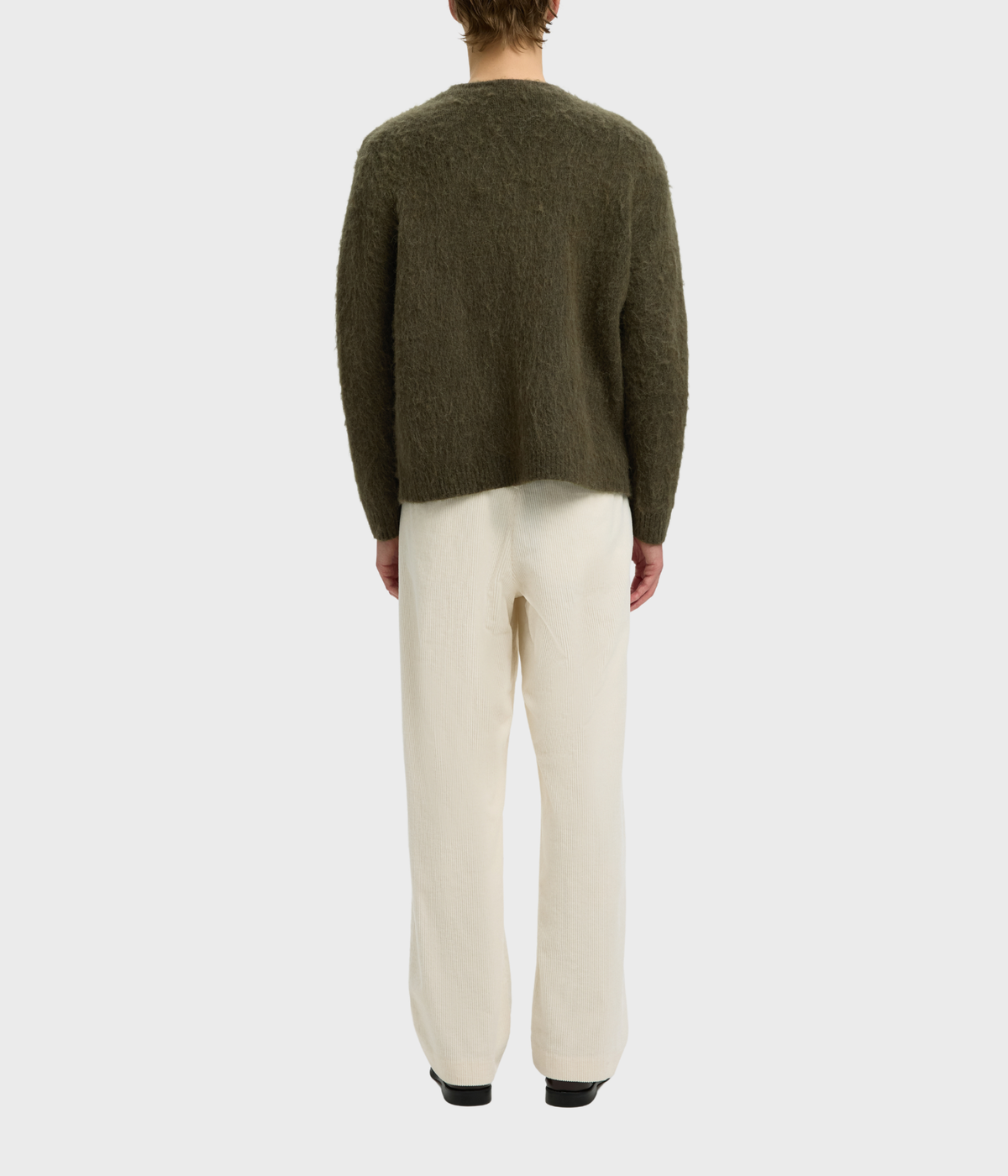 Slmrai Ls Knit Block Cardigan (Forest Night Stripes:Fir Green / Willow)