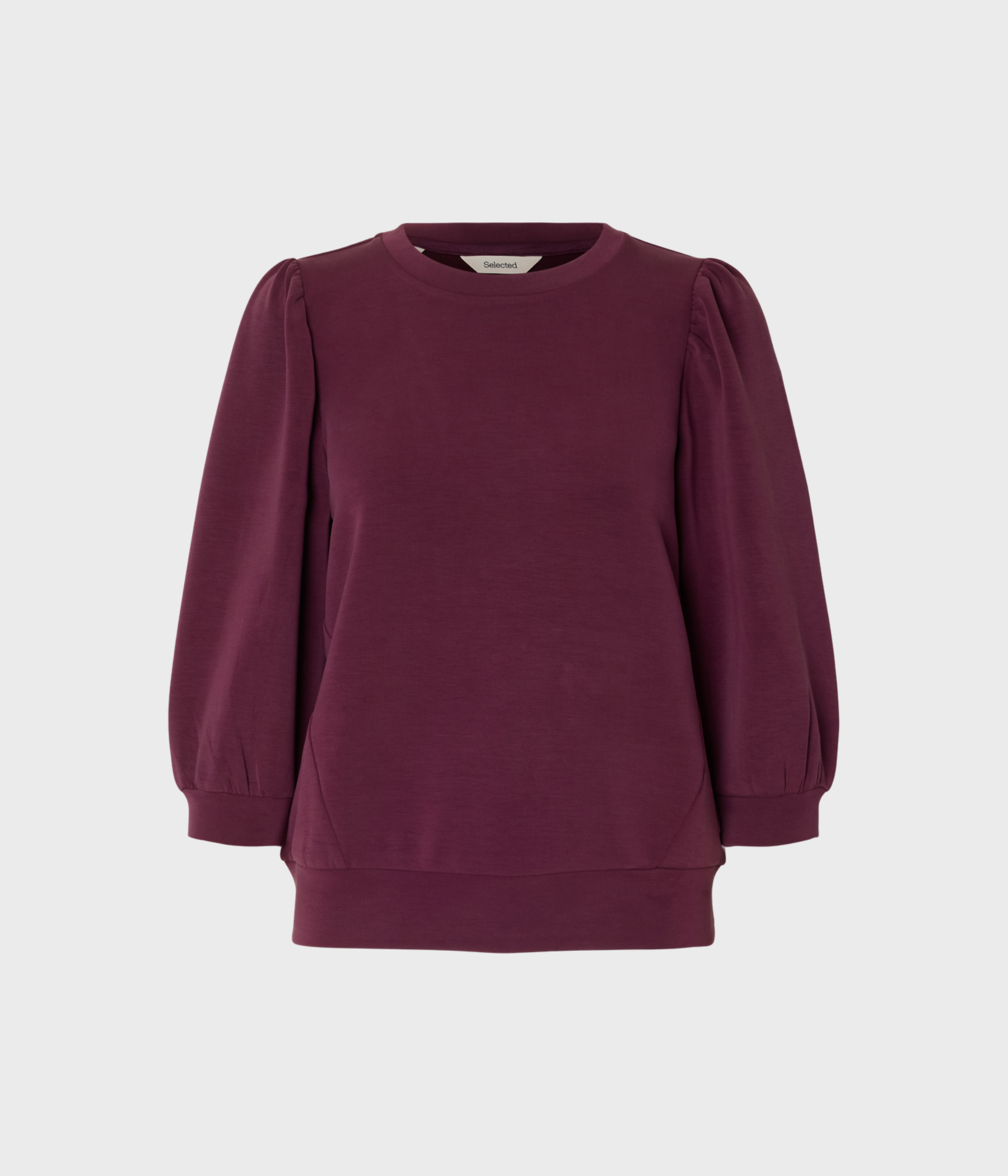 SLFTENNY 3/4 SWEAT TOP NOOS (Fig)