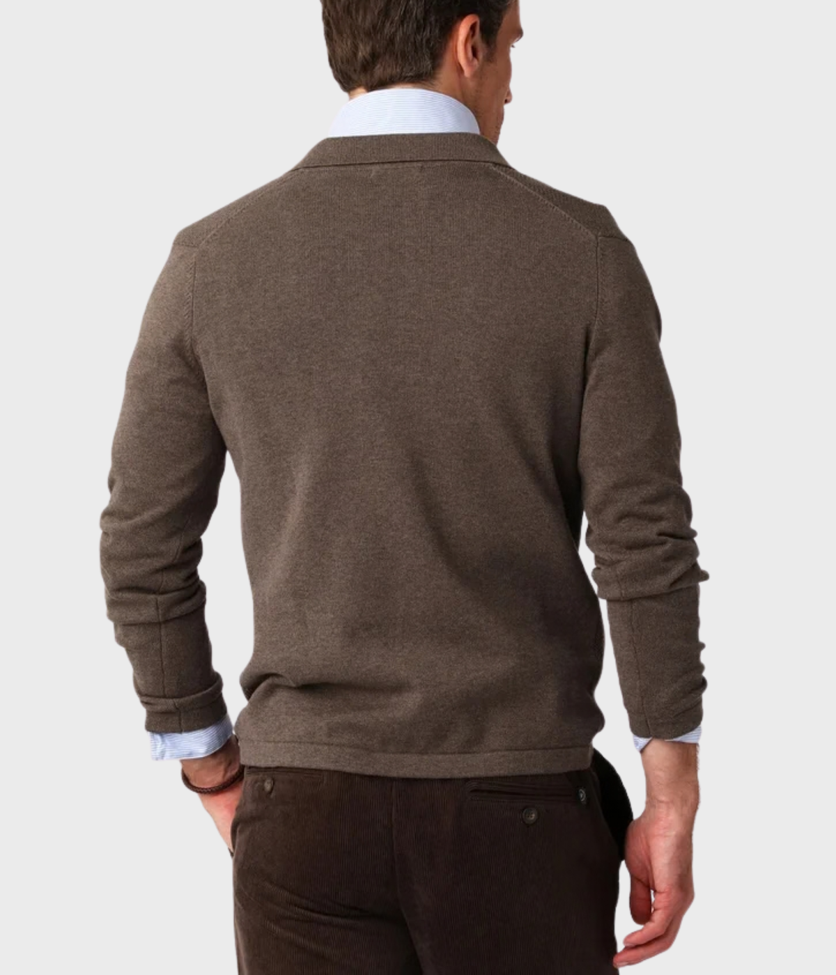 Cotton Half Zip (NOUGAT)