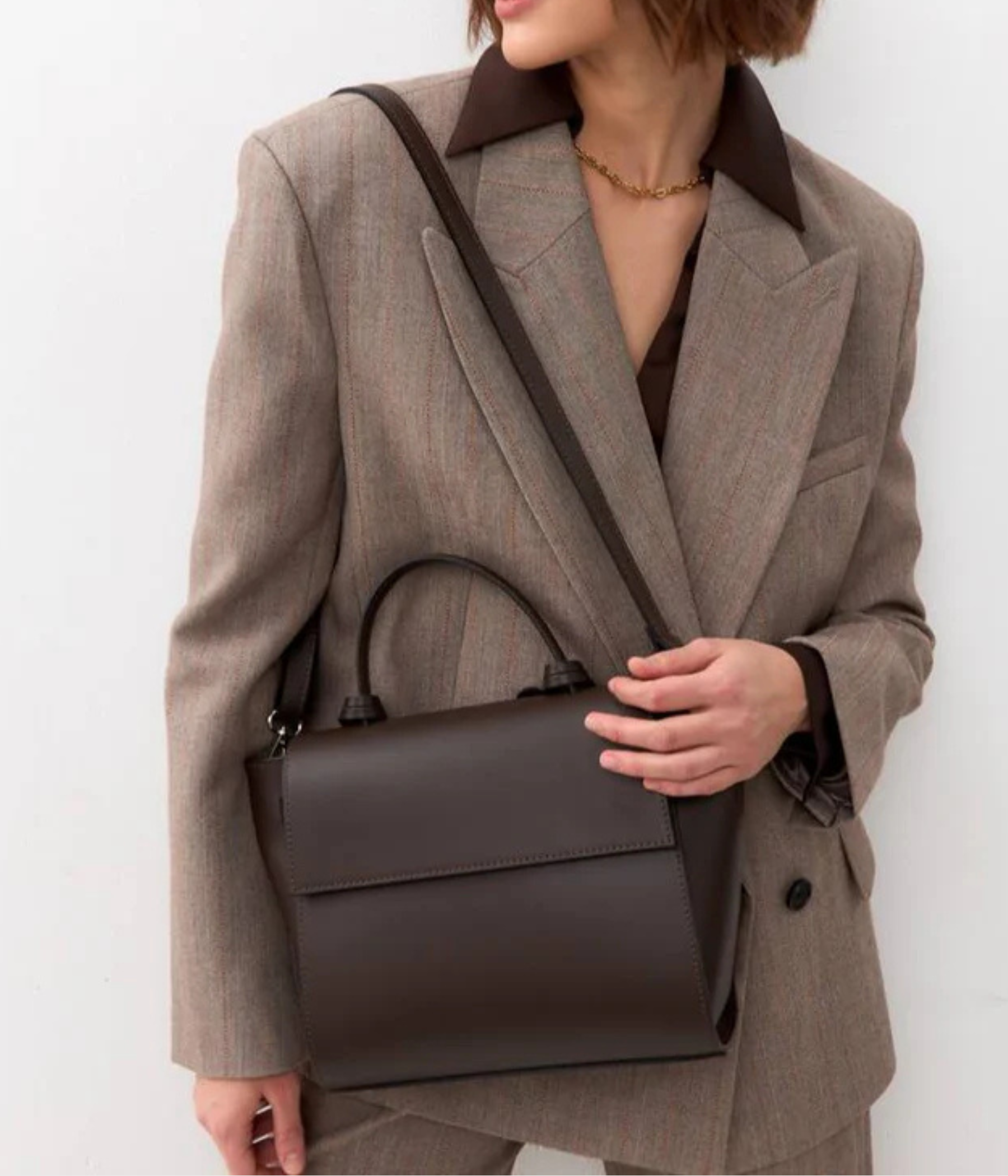 Handväska (Dark Brown ( Testa Di Moro))