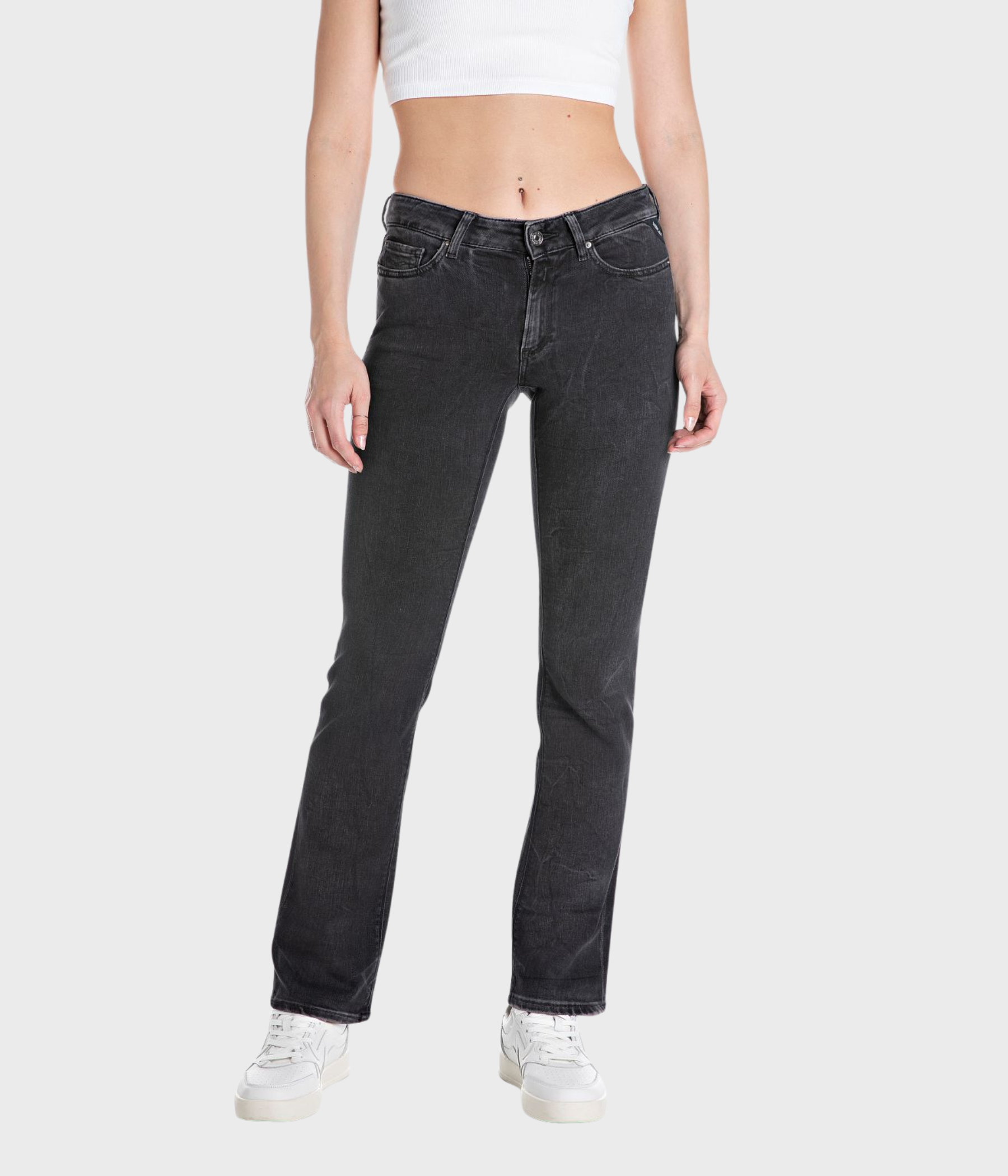 NEW LUZ BOOTCUT (097 DARK GREY Medium tone)