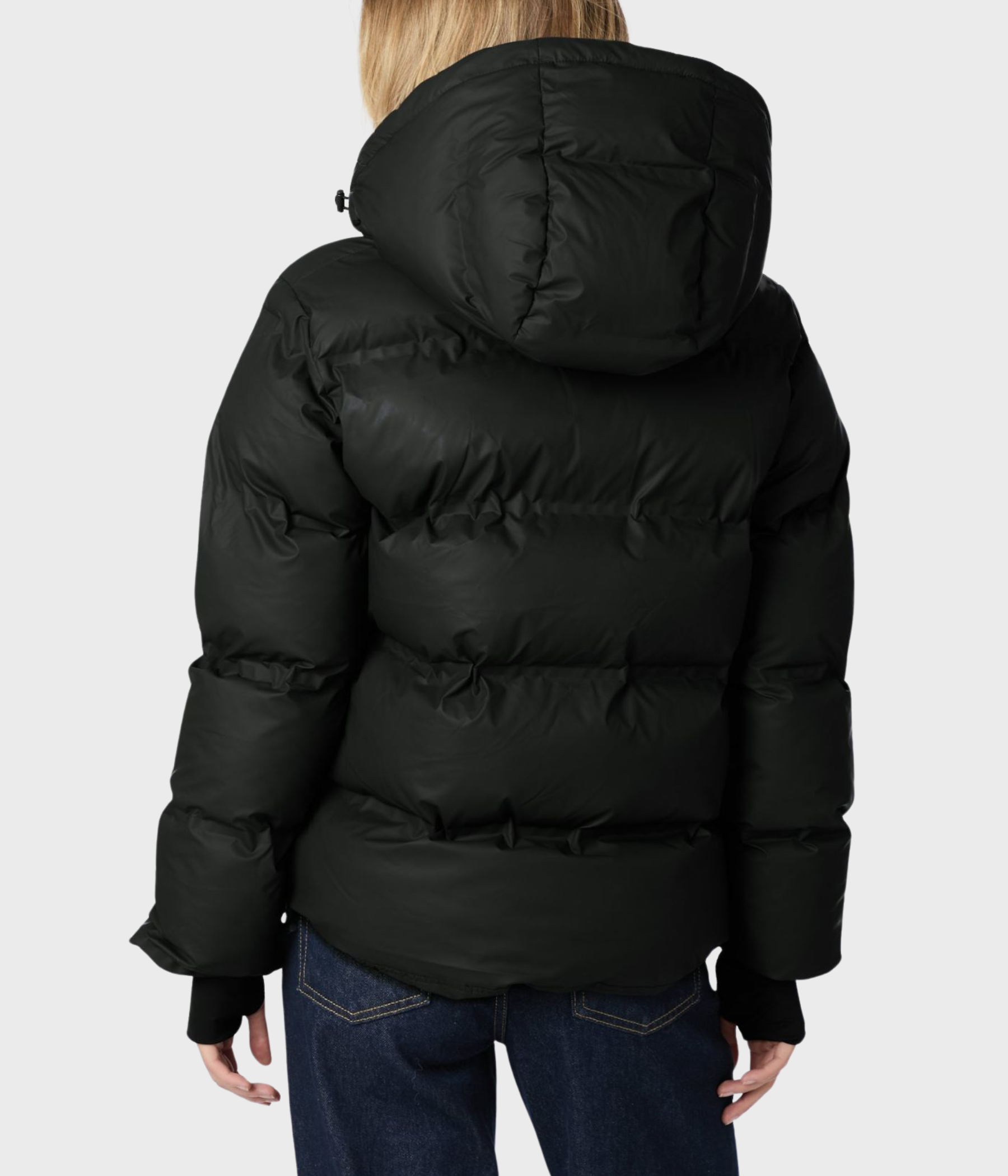 Fox C Puffer Jacket (100 Black)
