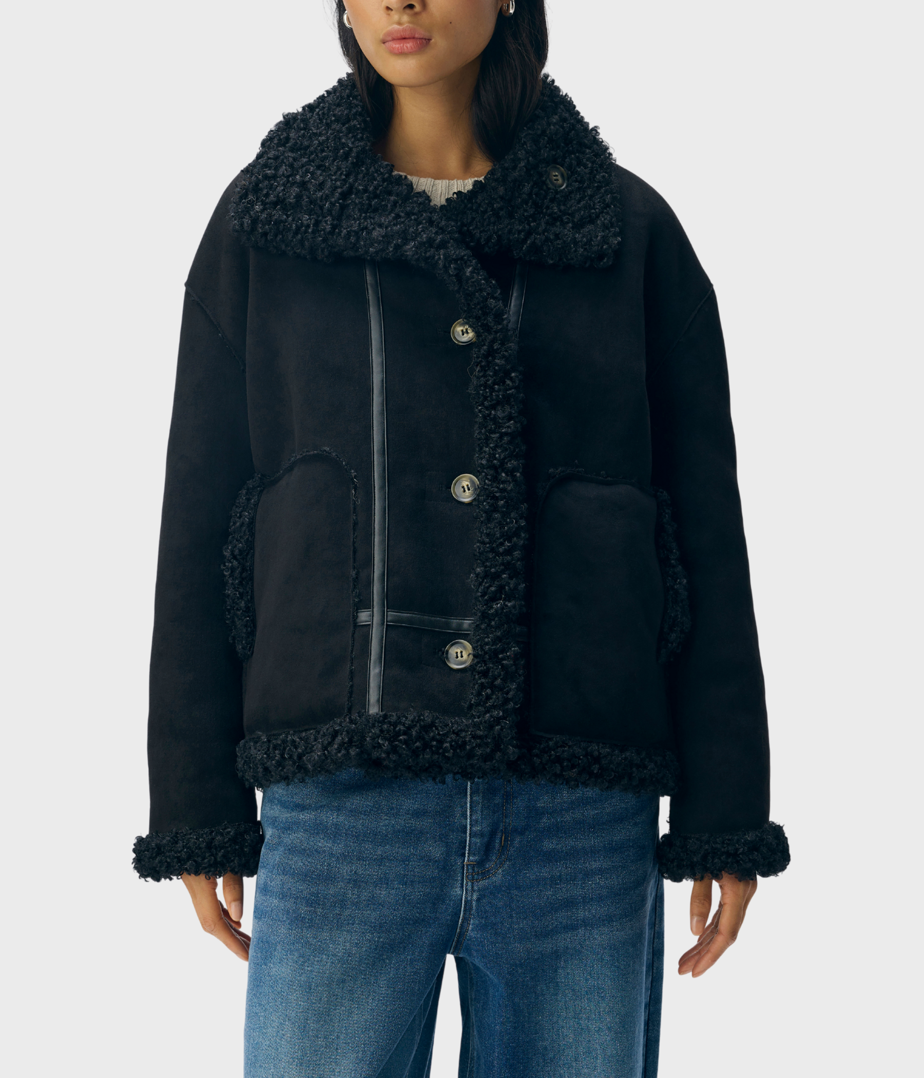 OBJOAKLYN RE JACKET 135 (Black)
