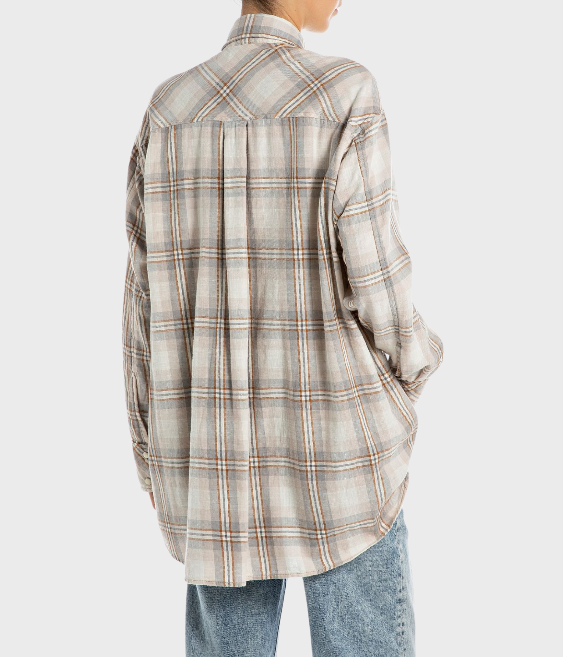 Shirt (010 GRAY/BROWN/SAND/WINTER WHITE)