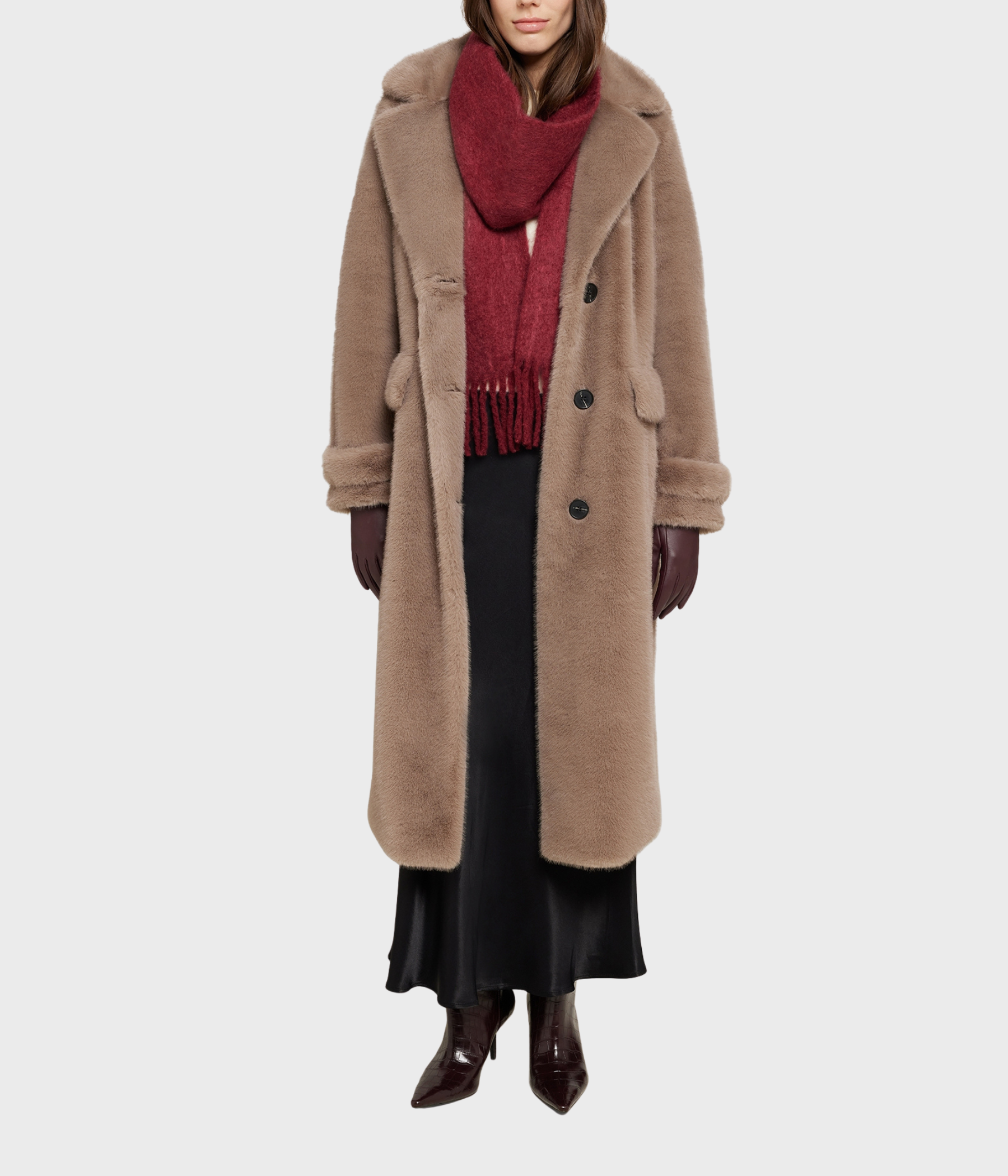 Charlene Coat (11200 Light Taupe)