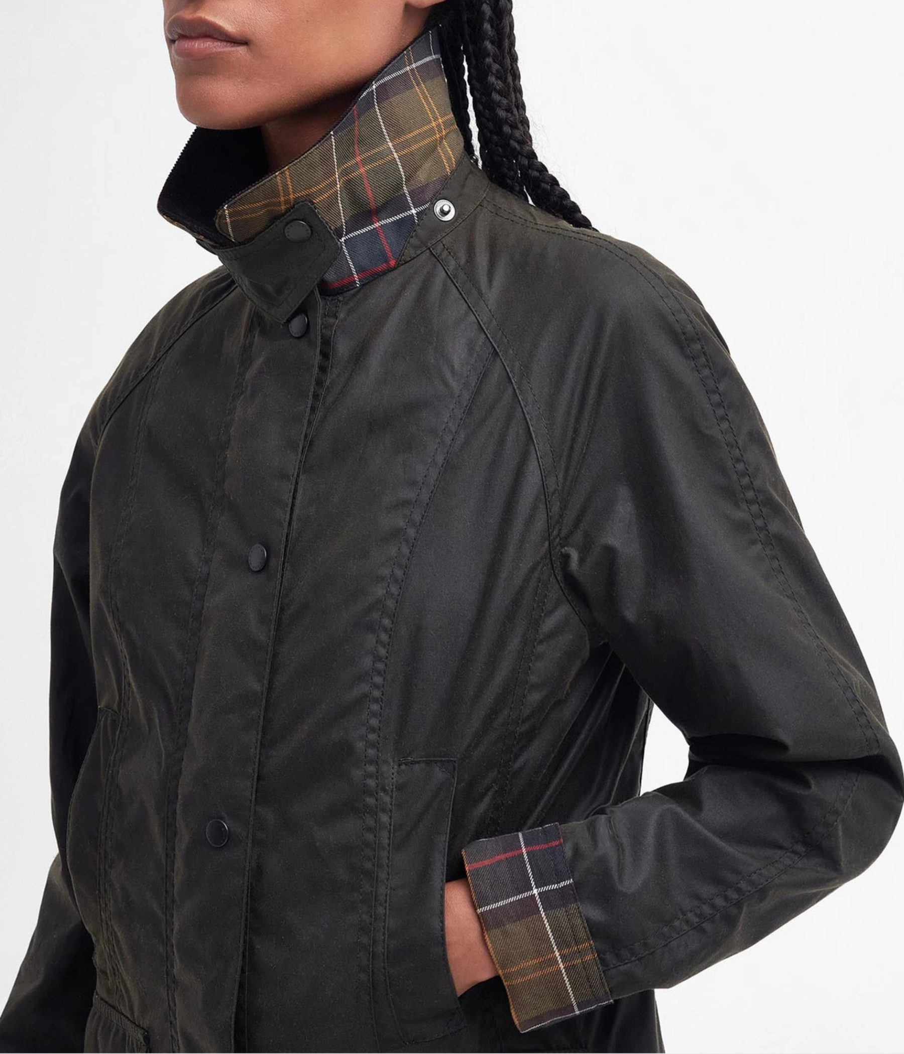 Barbour Classic Beadnell Wax Jacket (OL71 Olive)