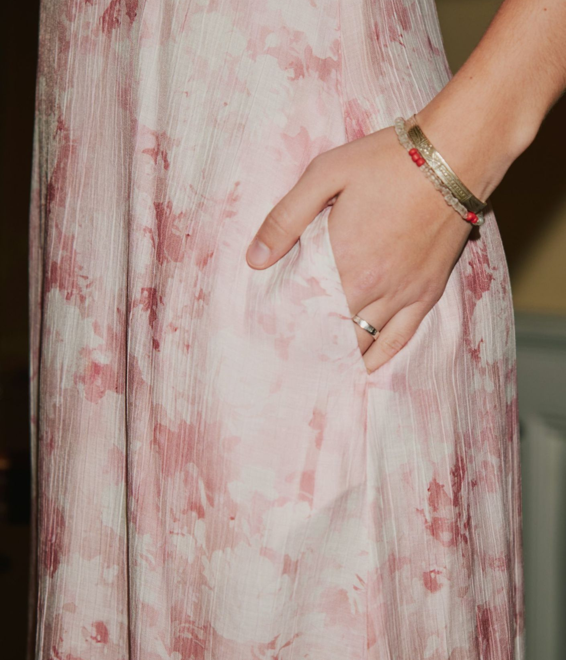 Illana Floral Fusion Dress (165 Rose) - D.O. Design Only