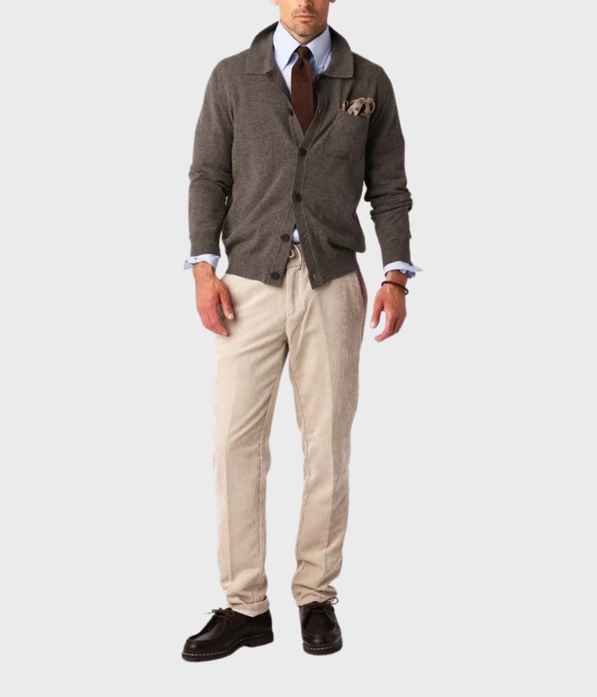 Cashmere Cardigan (NOUGAT)