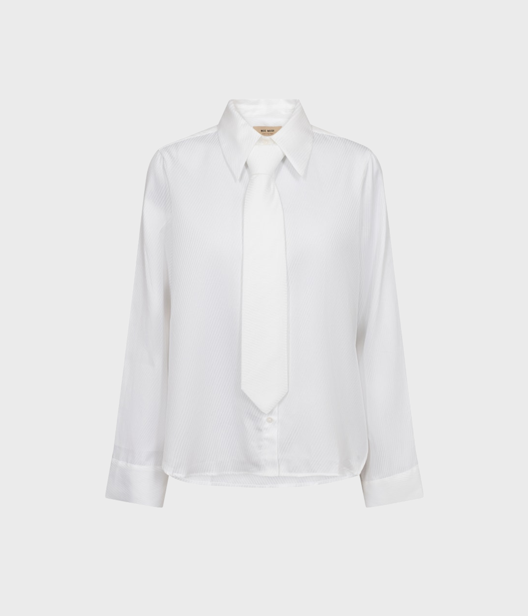 Mmayen Stripe Shirt (101 WHITE)