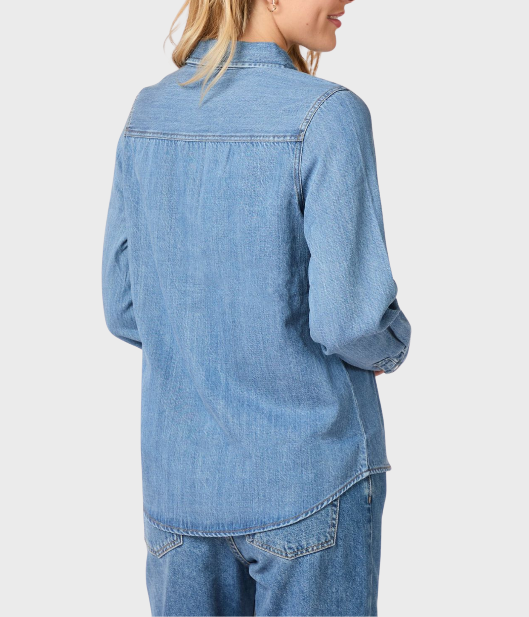 Roger Denim Shirt (843 Vintage Blue)