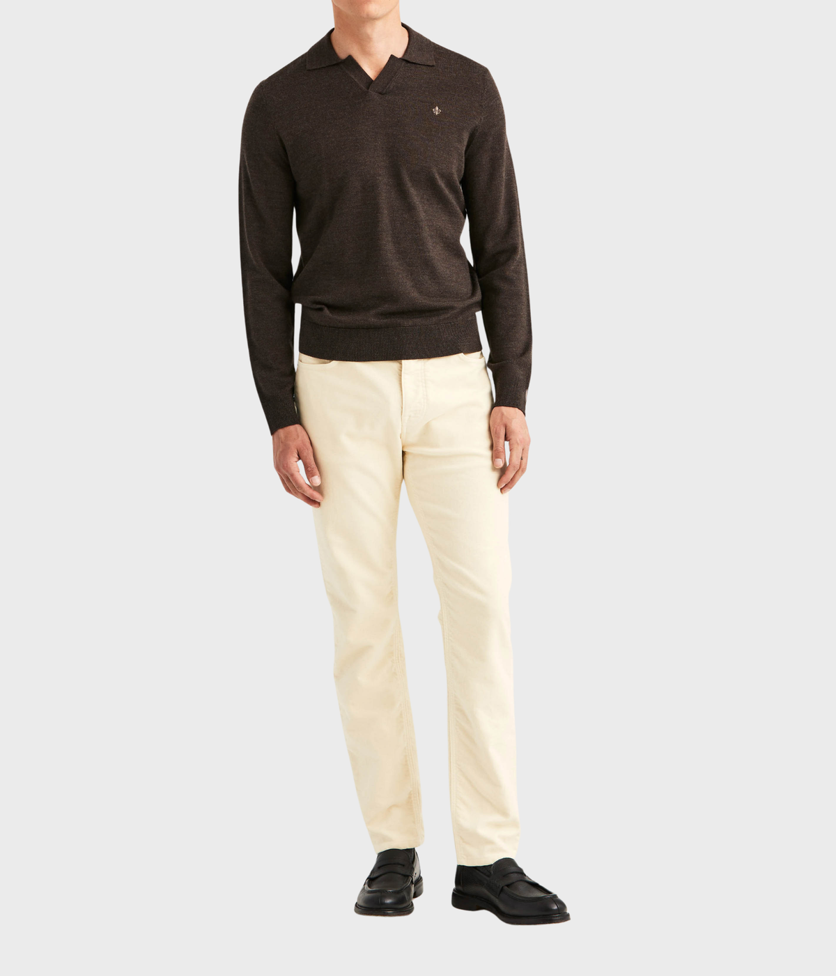 Merino Resort Polo (88 Brown)