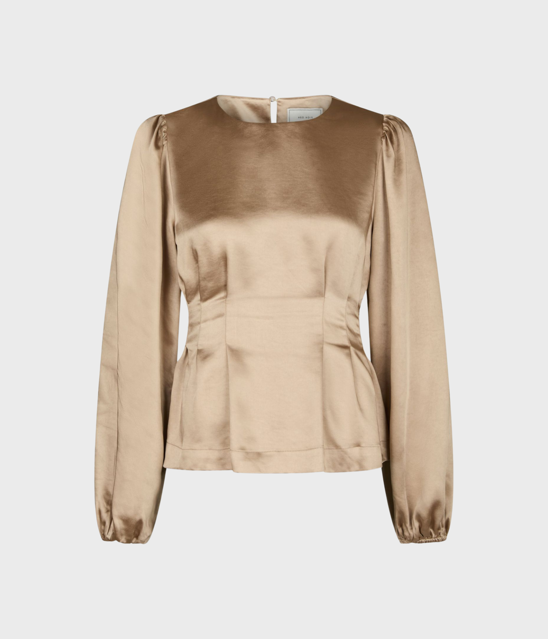 Vanya Crushed Sateen Blouse (221 Gold)