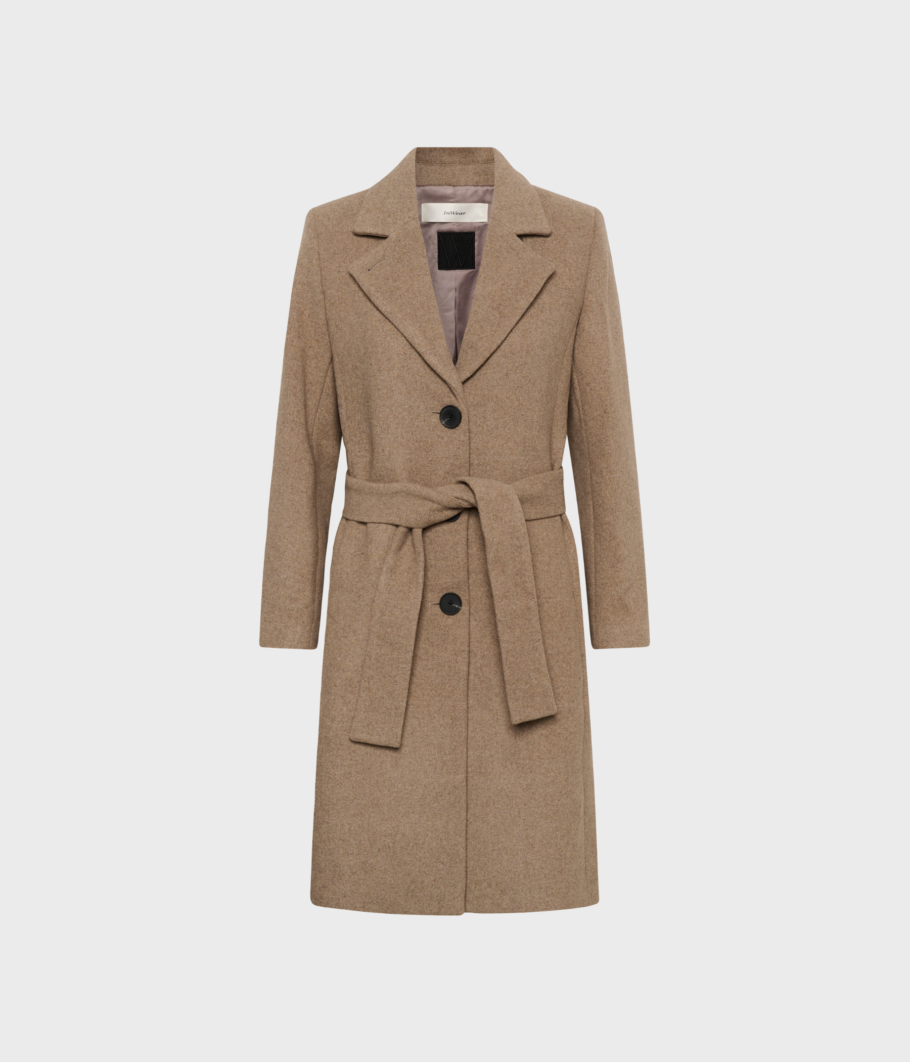 Zorahiw Classic Coat (1813041 Sandy Grey Melange)