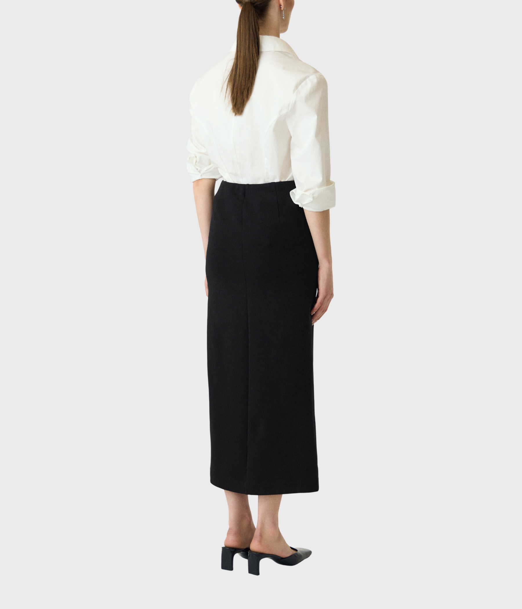 Yaspina Hw Long Skirt Noos (Black)