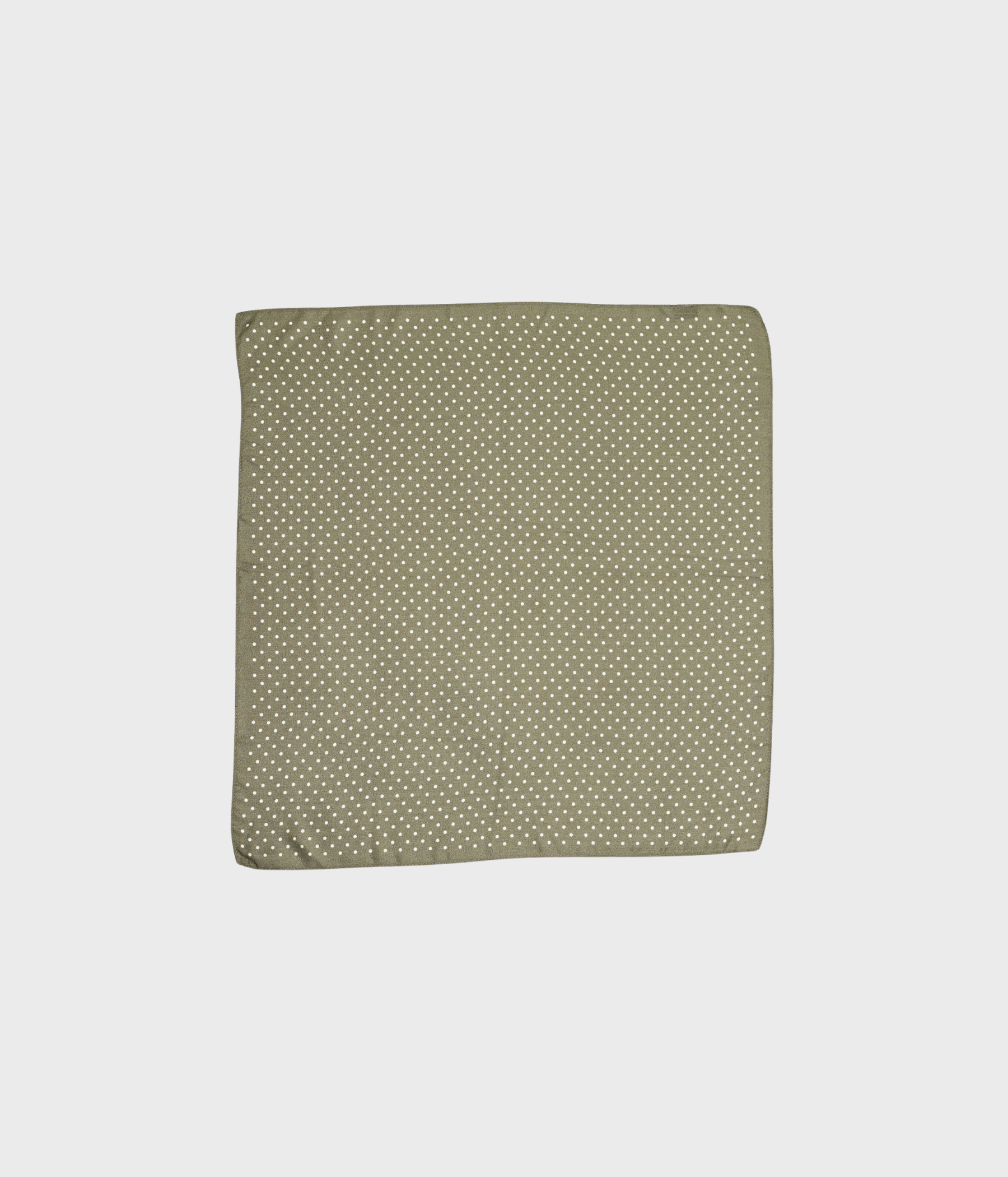 Dot Scarf (Sage Green w White)