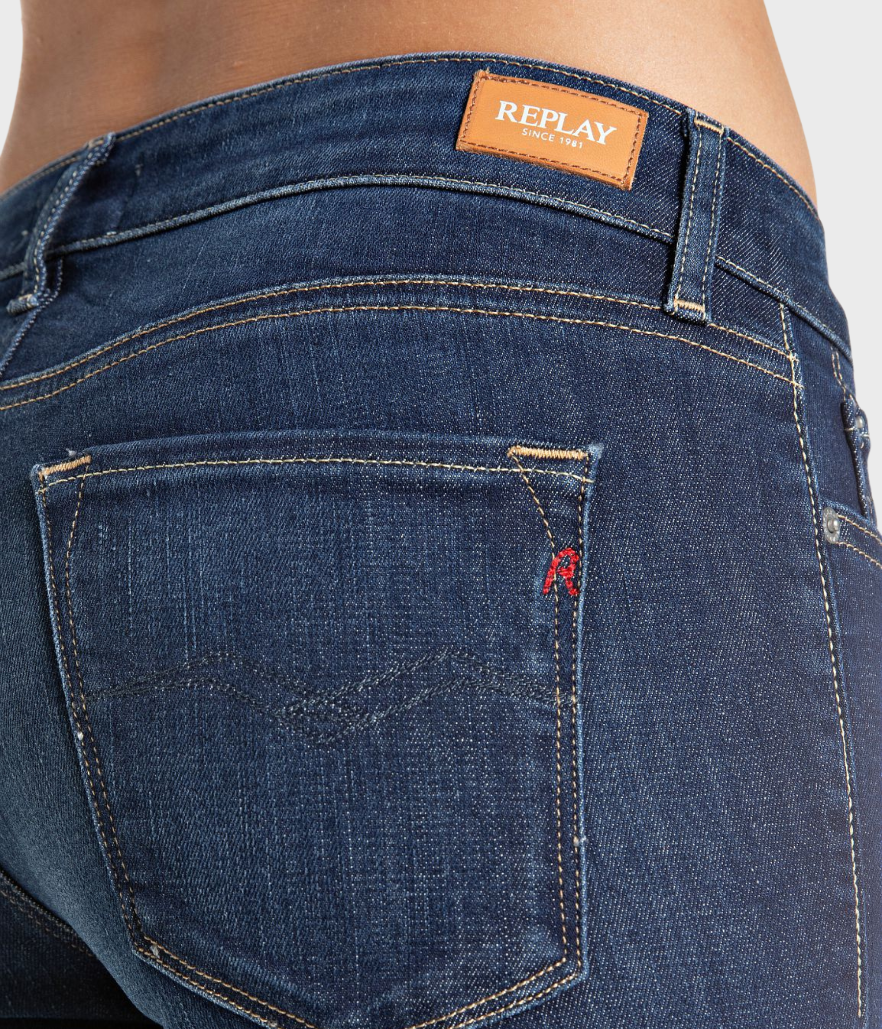 Newluz Bootcut (C007 DARK BLUE dark enzymatic stone wash)