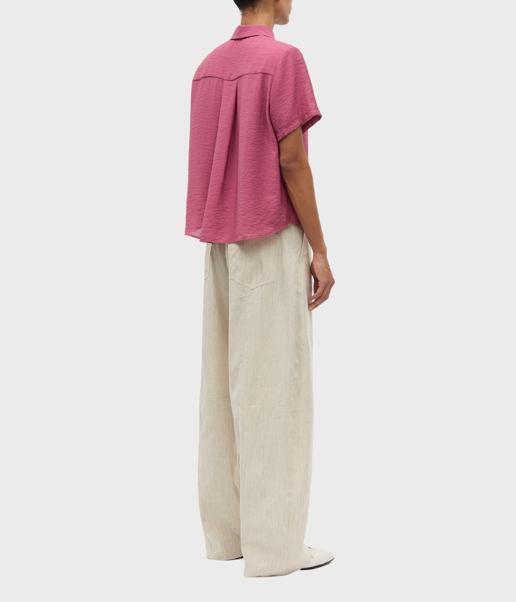 Saminna Ss Shirt 15754. (181725TCX Dry Rose)