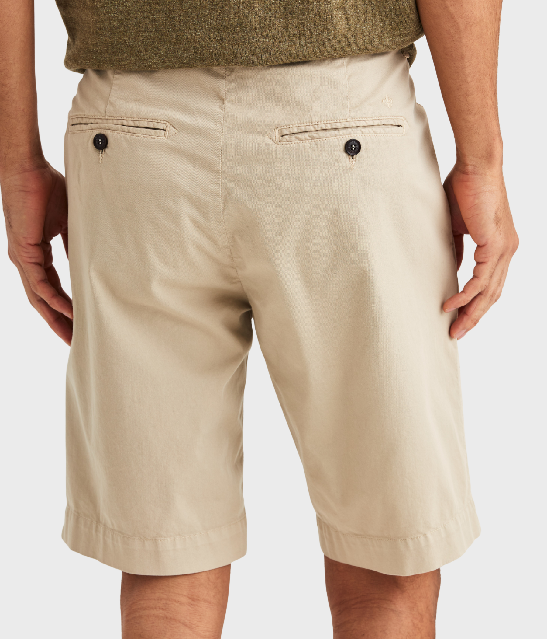 Jeffrey Summer Chino Shorts 10" (05 Khaki)