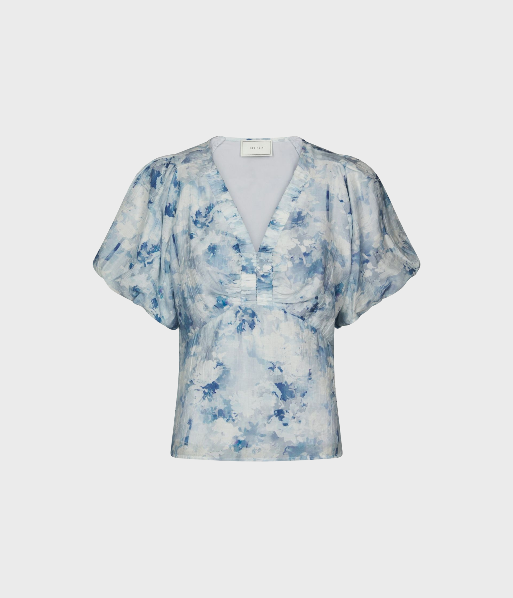 Irina Floral Fusion Blouse (140 Blue)