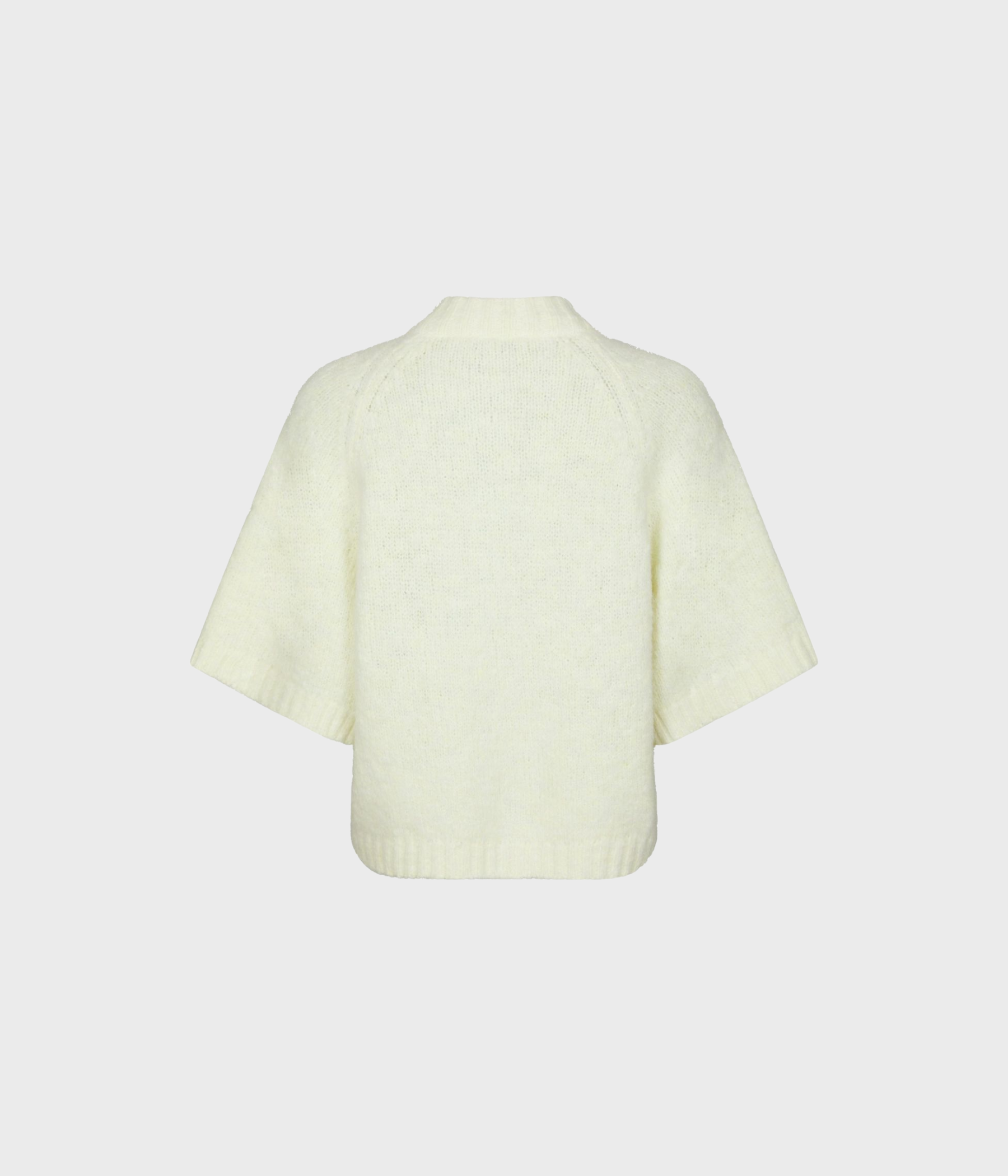 Benuta Fluffy Knit Cardigan. (191 Light Yellow)