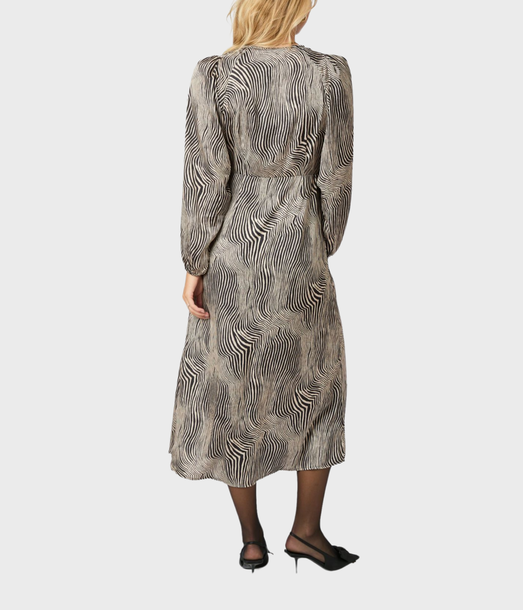 Isobel Floating Wave Dress (125 Dark Sand)