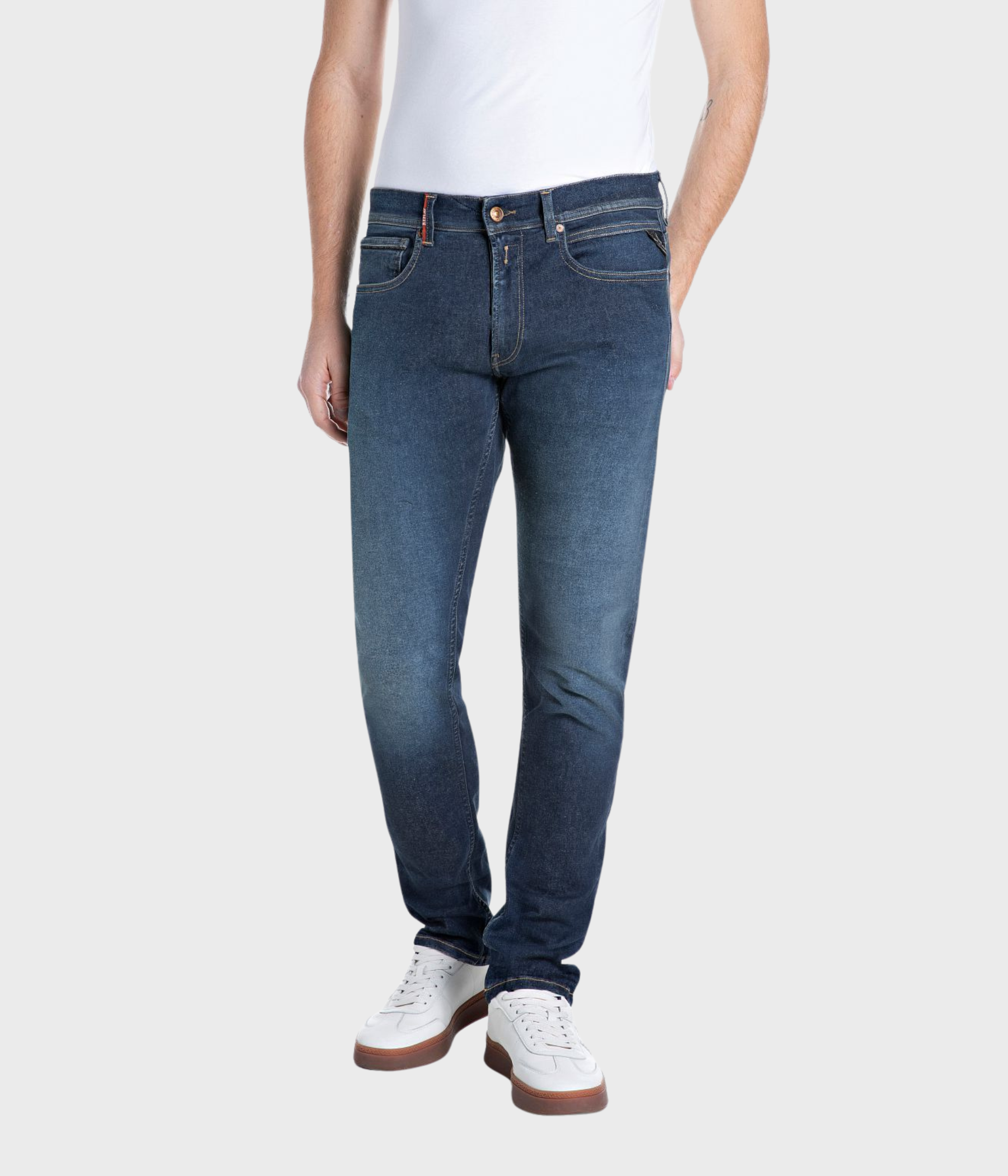 Trousers Grover Hyperflex (C007 DARK BLUE dark enzymatic wash)