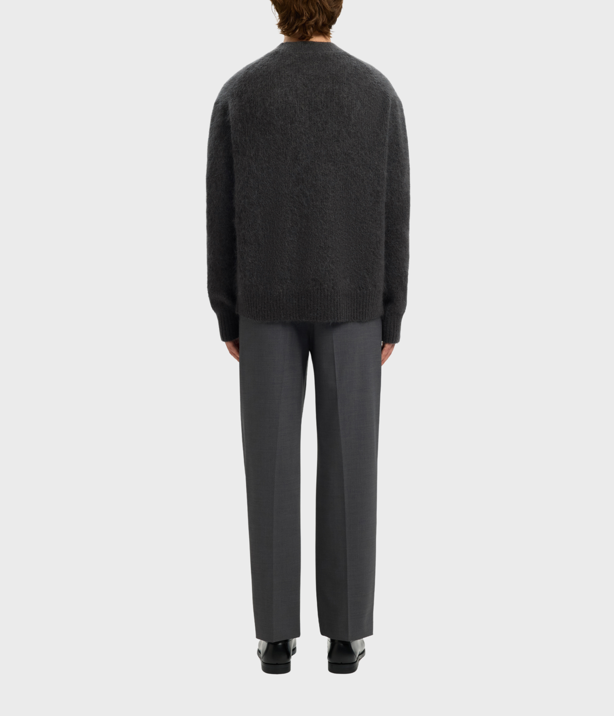 Slmmeis Edit Ls Crew Neck (Anthracite)