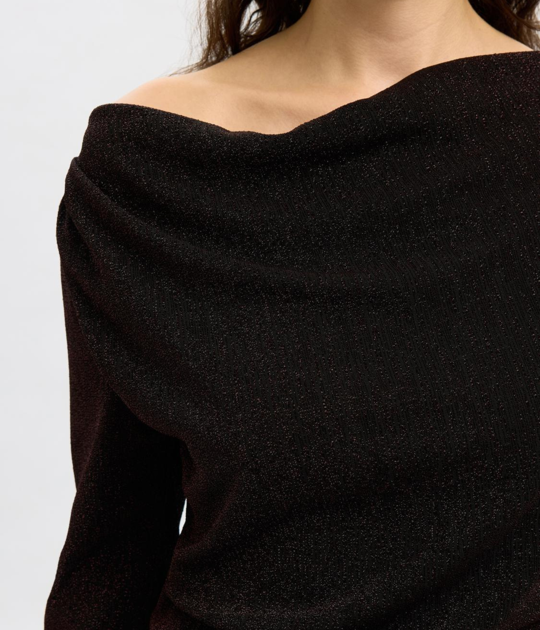 SLFANJA LS SLIM SHORT DRESS. (Delicioso)