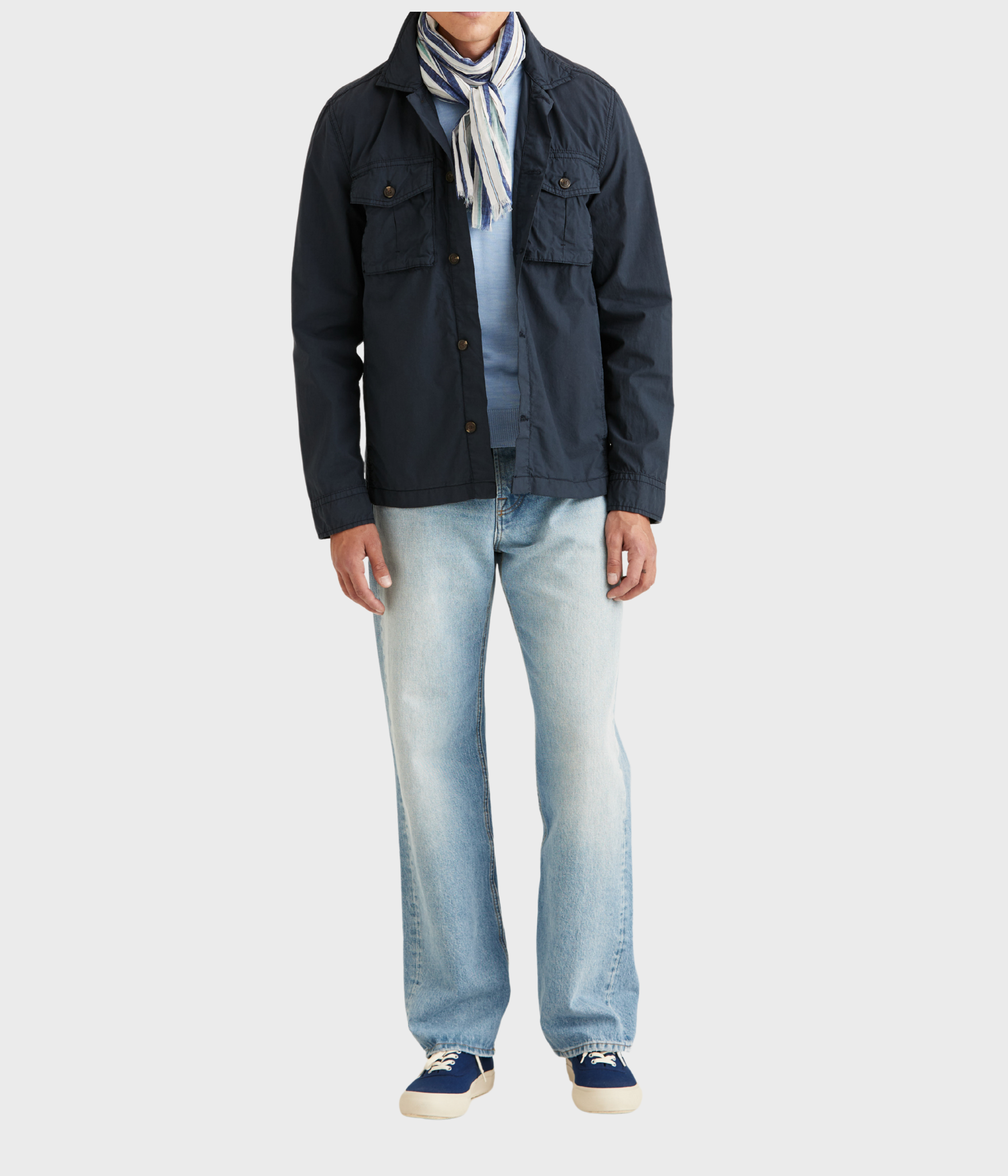 Harrison Lt Shirt Jkt (59 Old Blue)
