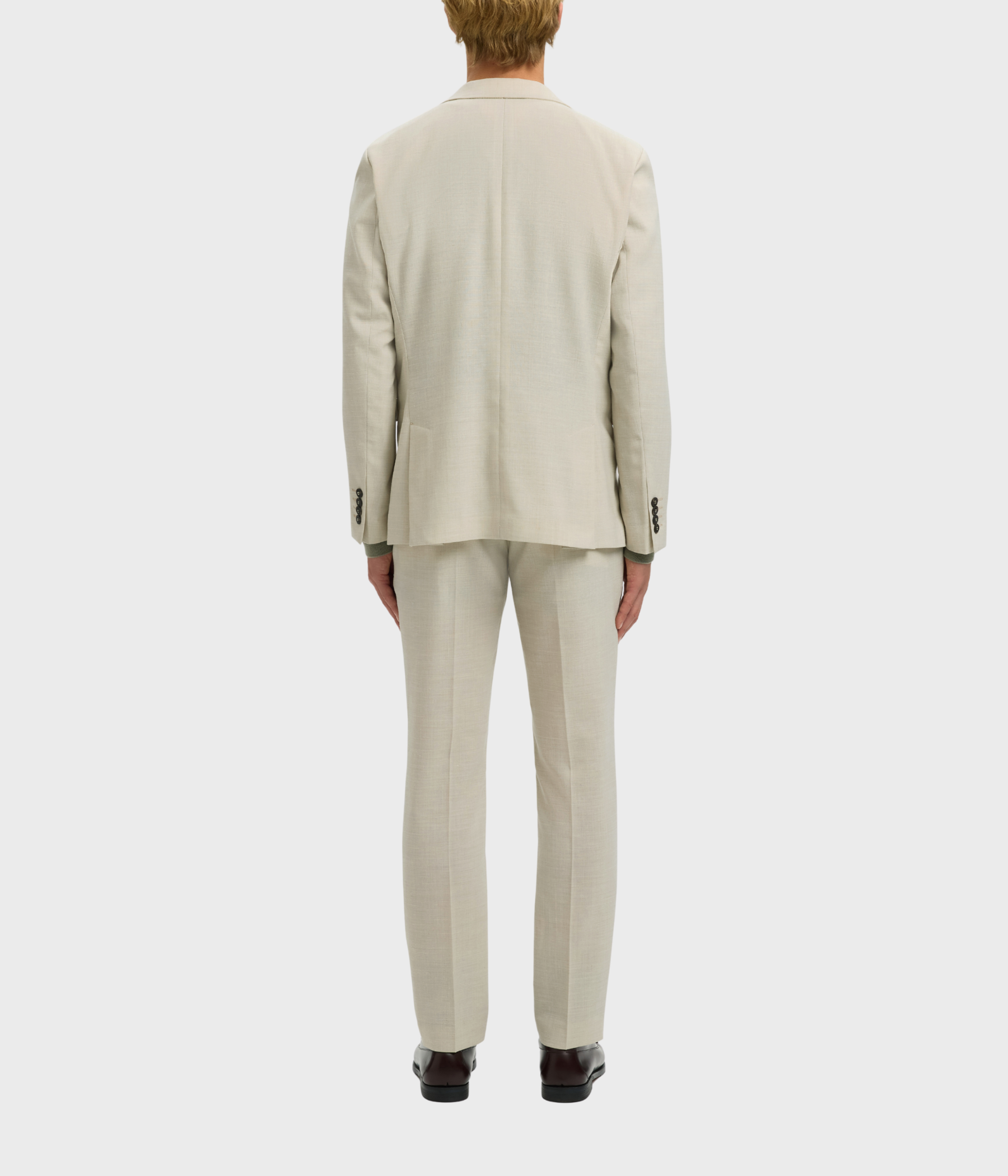 SLHSLIM-OASIS LINEN BLZ NOOS. (EGRET) - D.O. Design Only