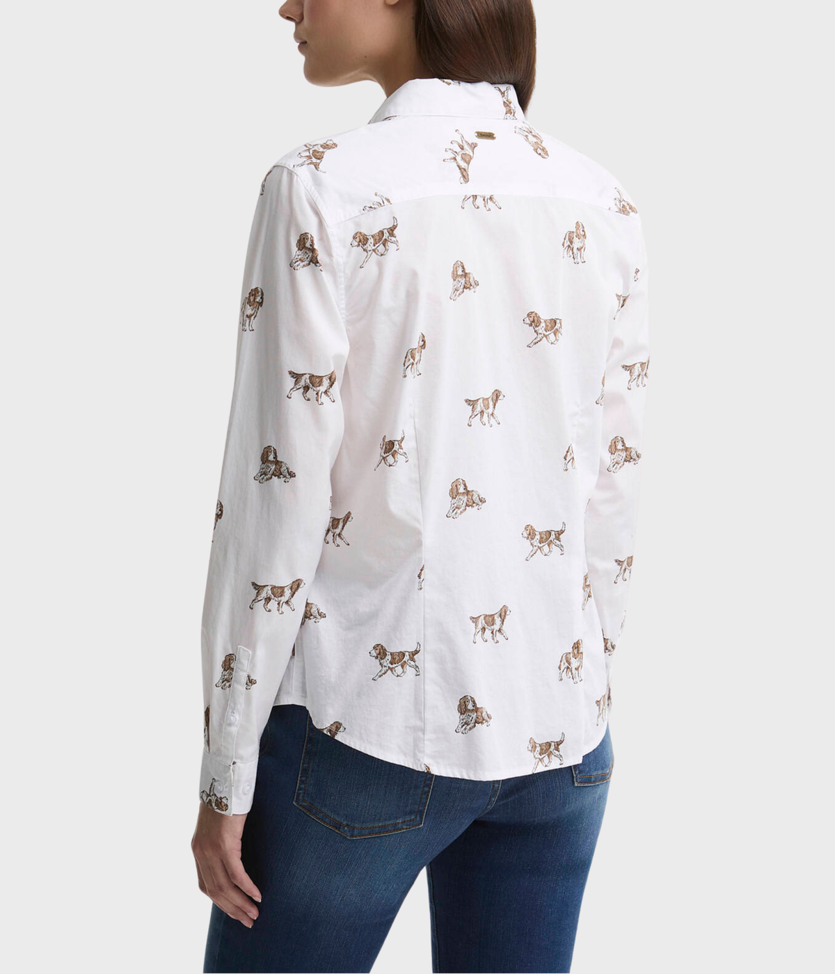 Barbour Brambles Shirt (MI96 Multi Dog)