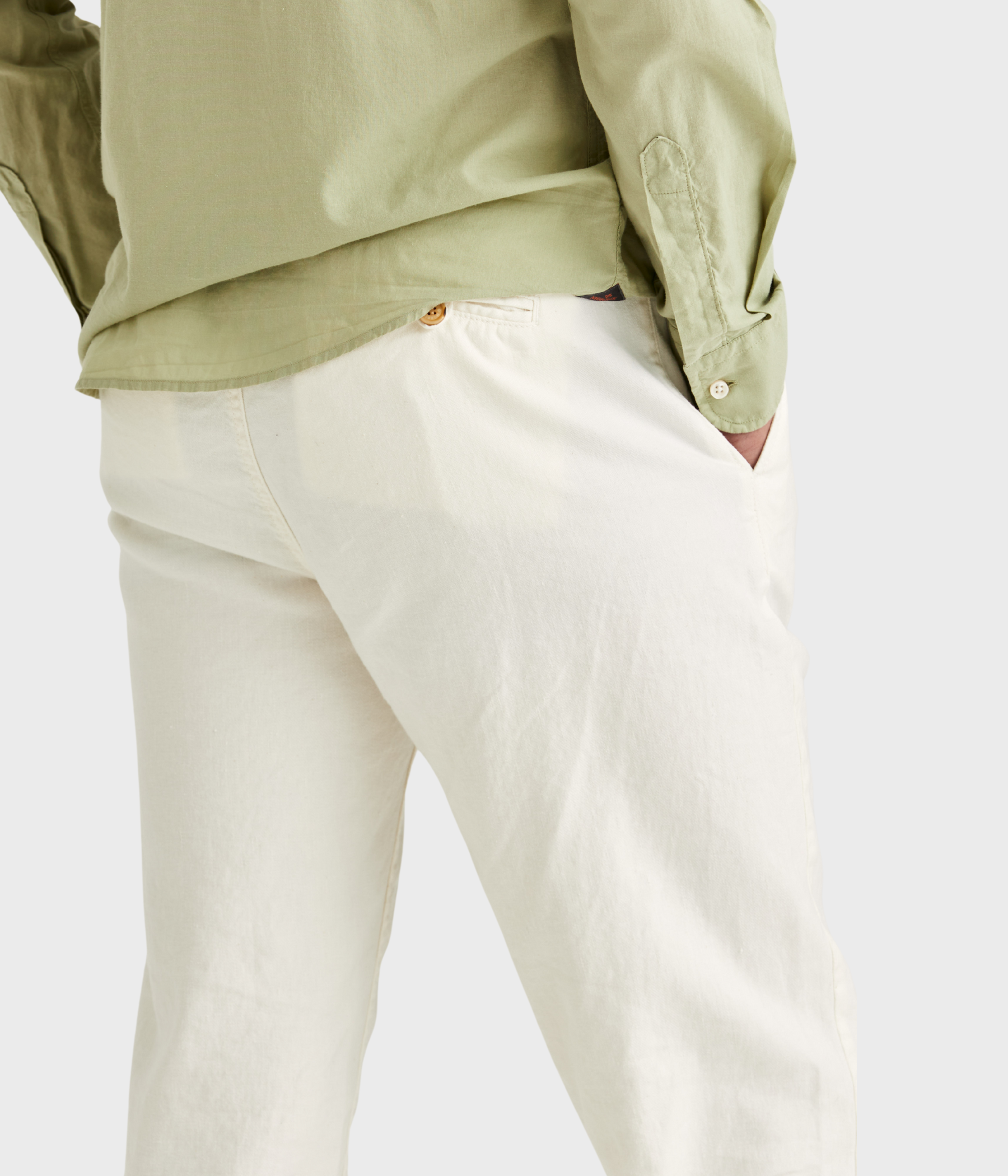 Fenix Linen Trouser (04 Off white)