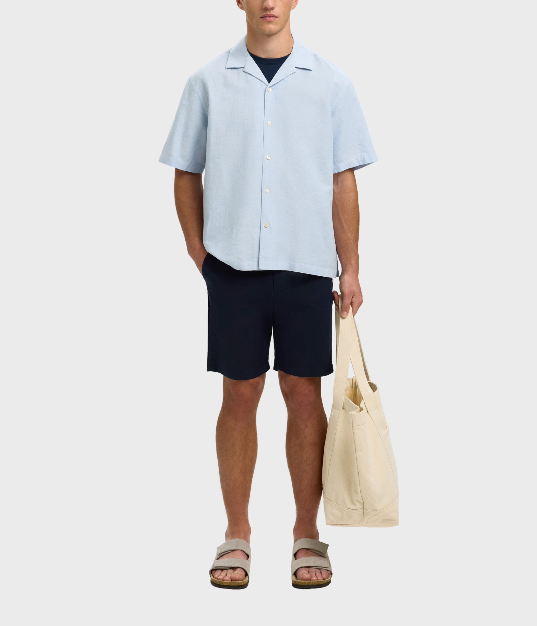 SLHSLIM-MILES FLEX SHORTS NOOS (Dark Sapphire) - D.O. Design Only