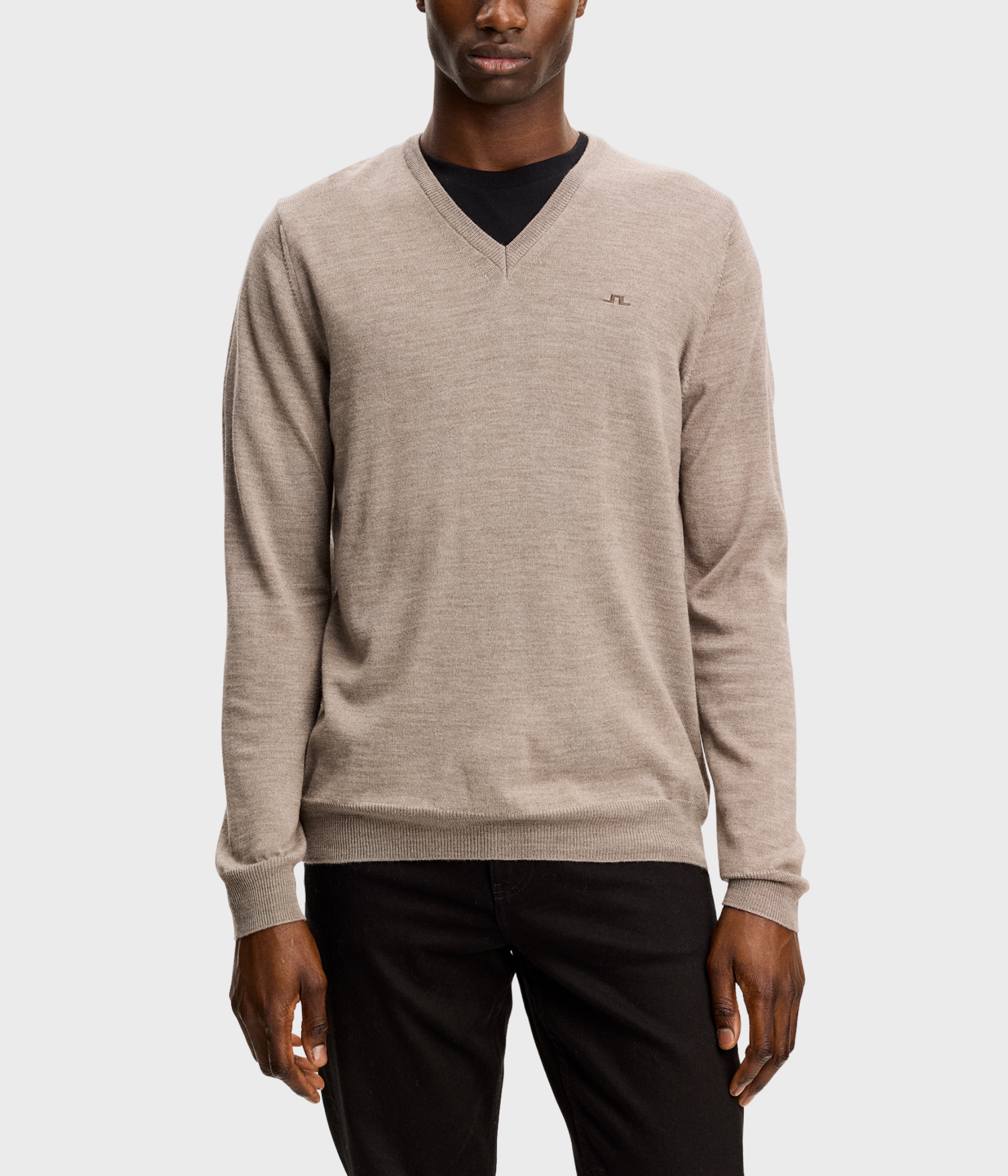 Lymann Knitted Sweater (C158 BRINDLE MELANGE)