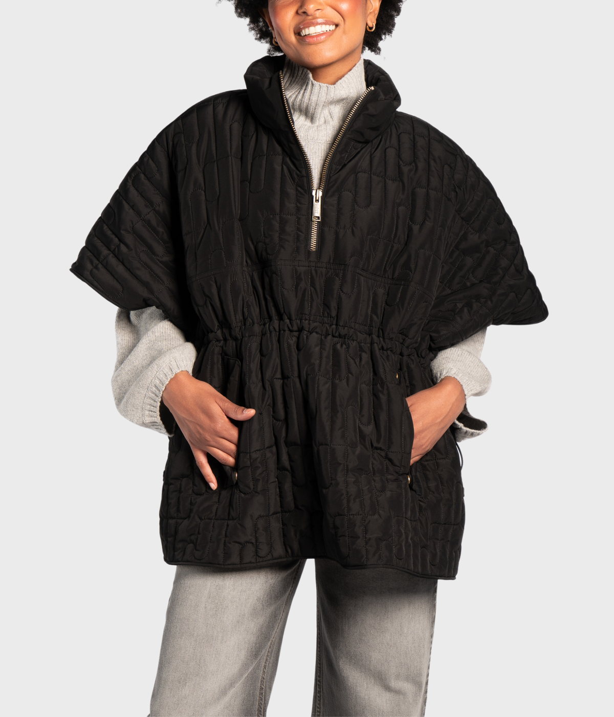 Ashley Cape (9000Jet Black)