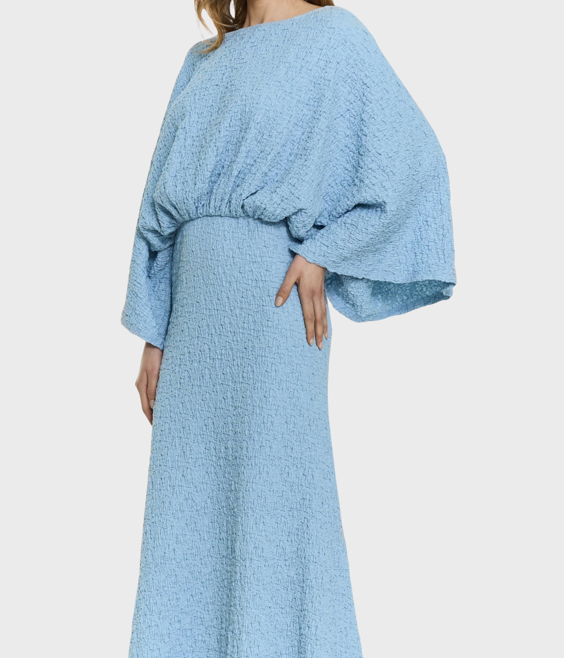 Alessia Dress (ILLUSION BLUE) - D.O. Design Only