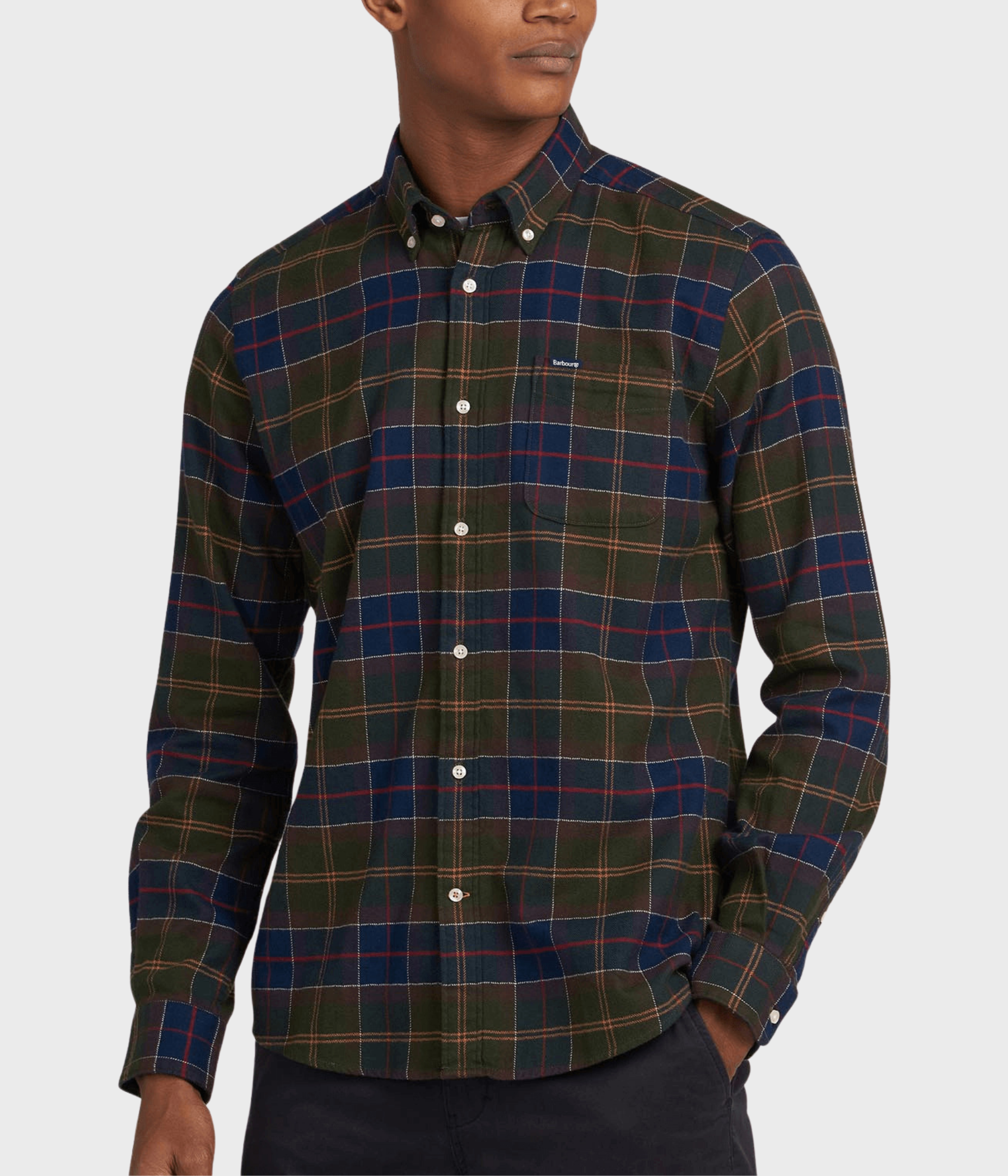 Barbour Kyeloch Tailored Tartan Shirt. (TN11 Classic Tartan)