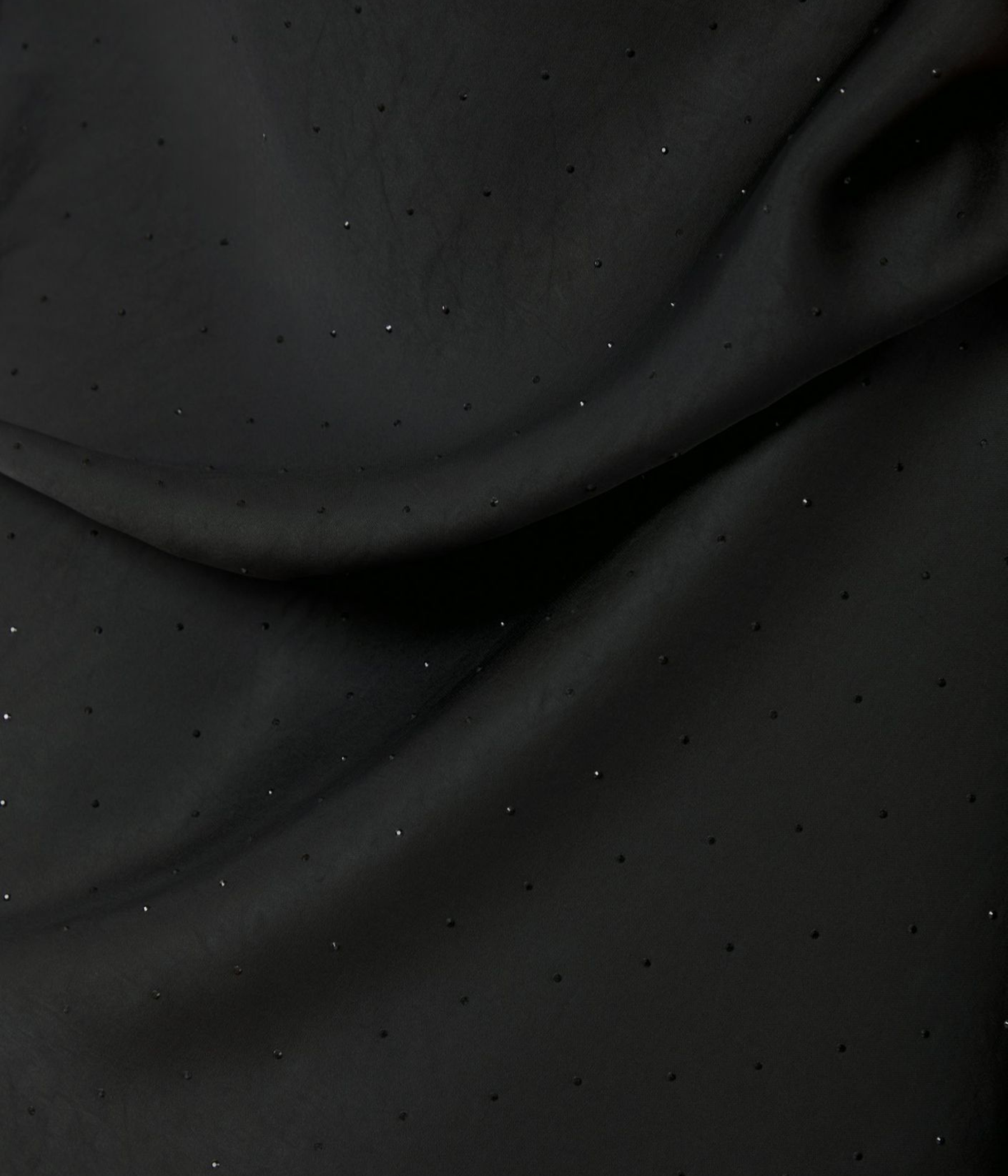 Viso Heavy Sateen Bedaz Skirt (Black)